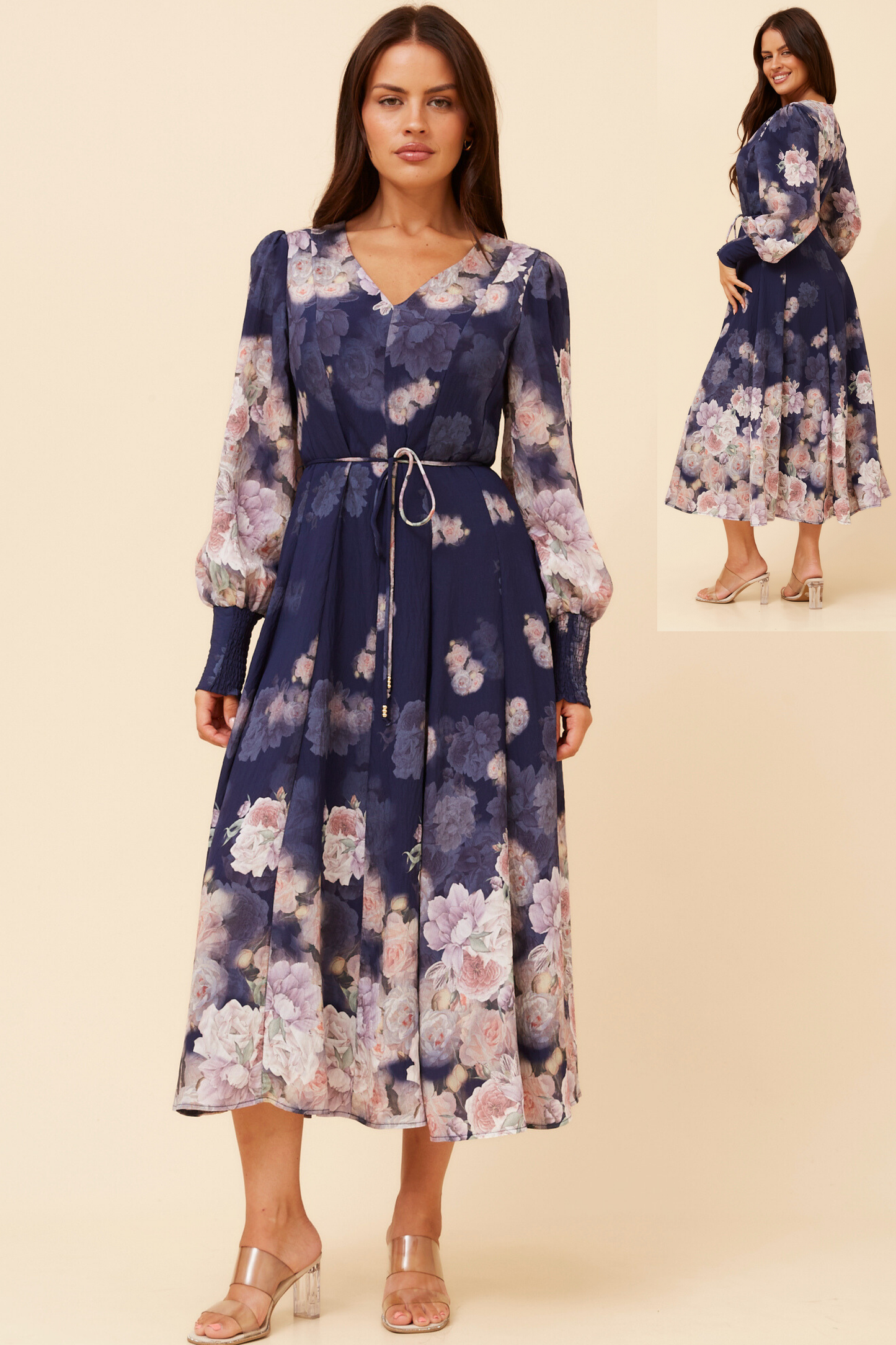 Dallce Floral Party Dress D735603