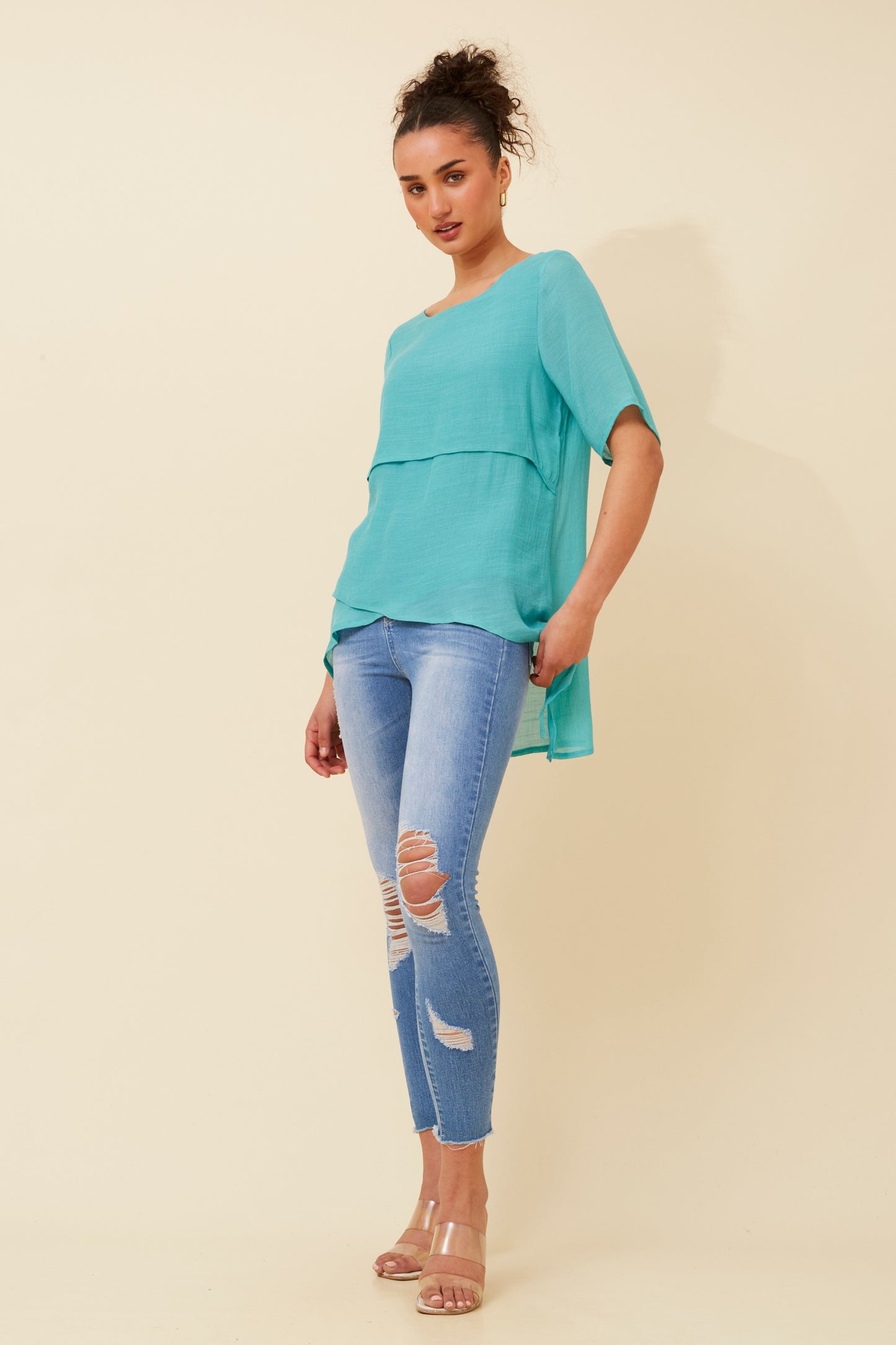 Emery Double Layer Top - T510535