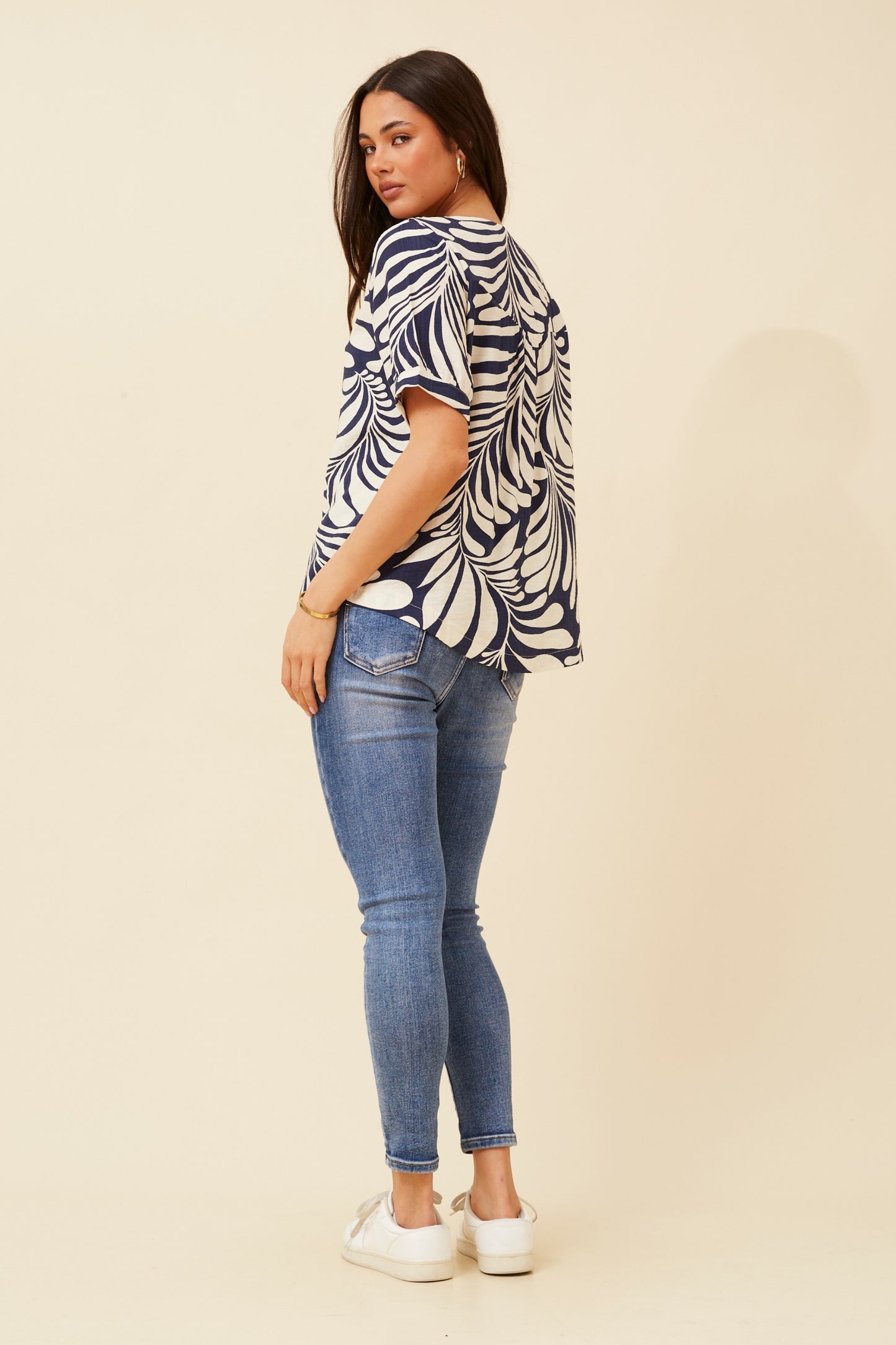 Carol Flroal Printed Top T523262