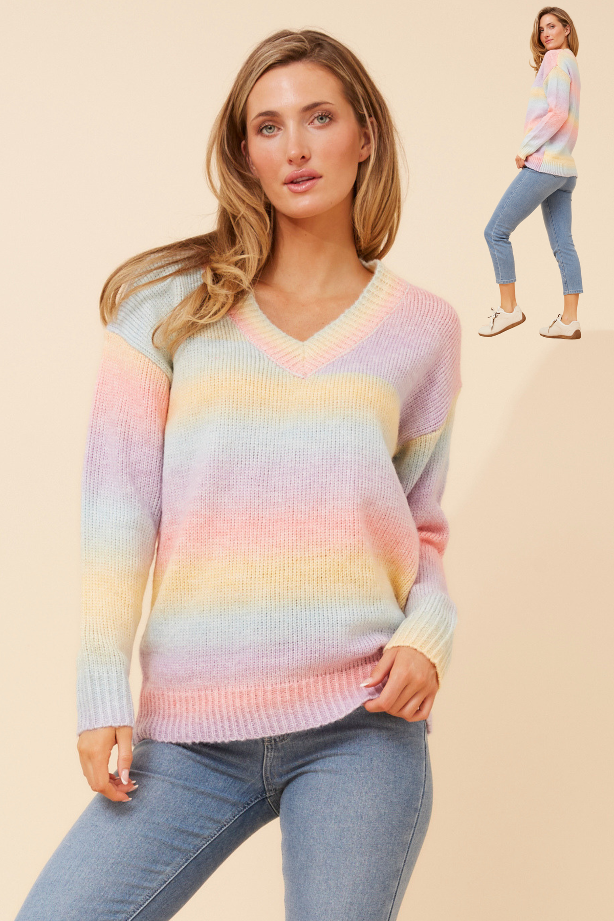 Iva V Neckline Knit KP527288