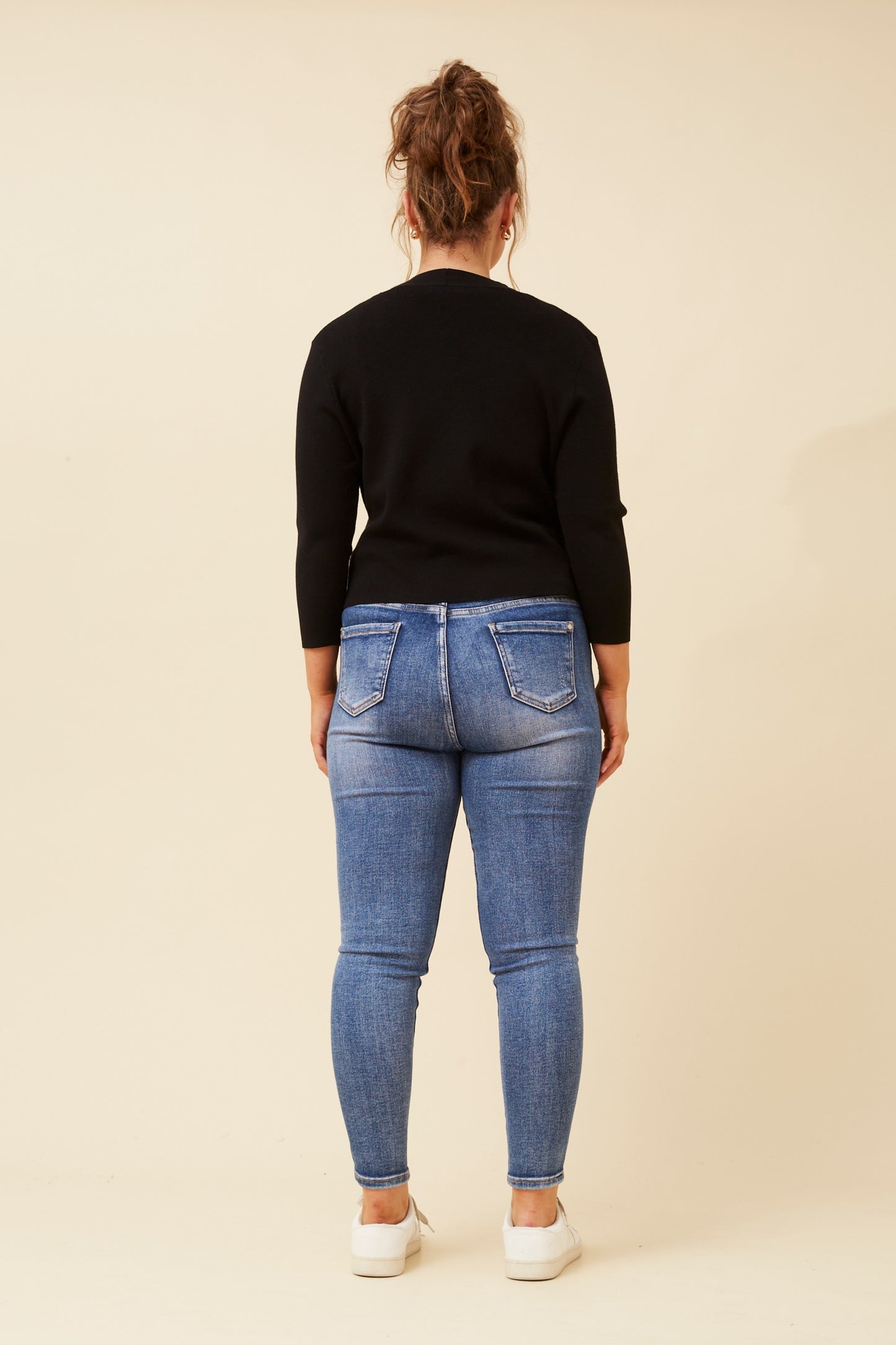 Sara Knit Cardigan KC522483 Black