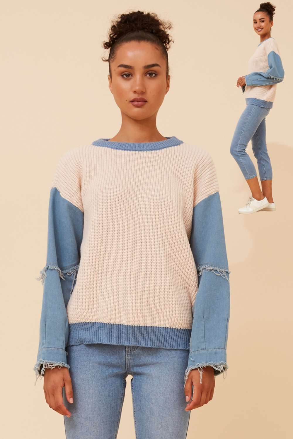 Averi Denim Knit KP525904
