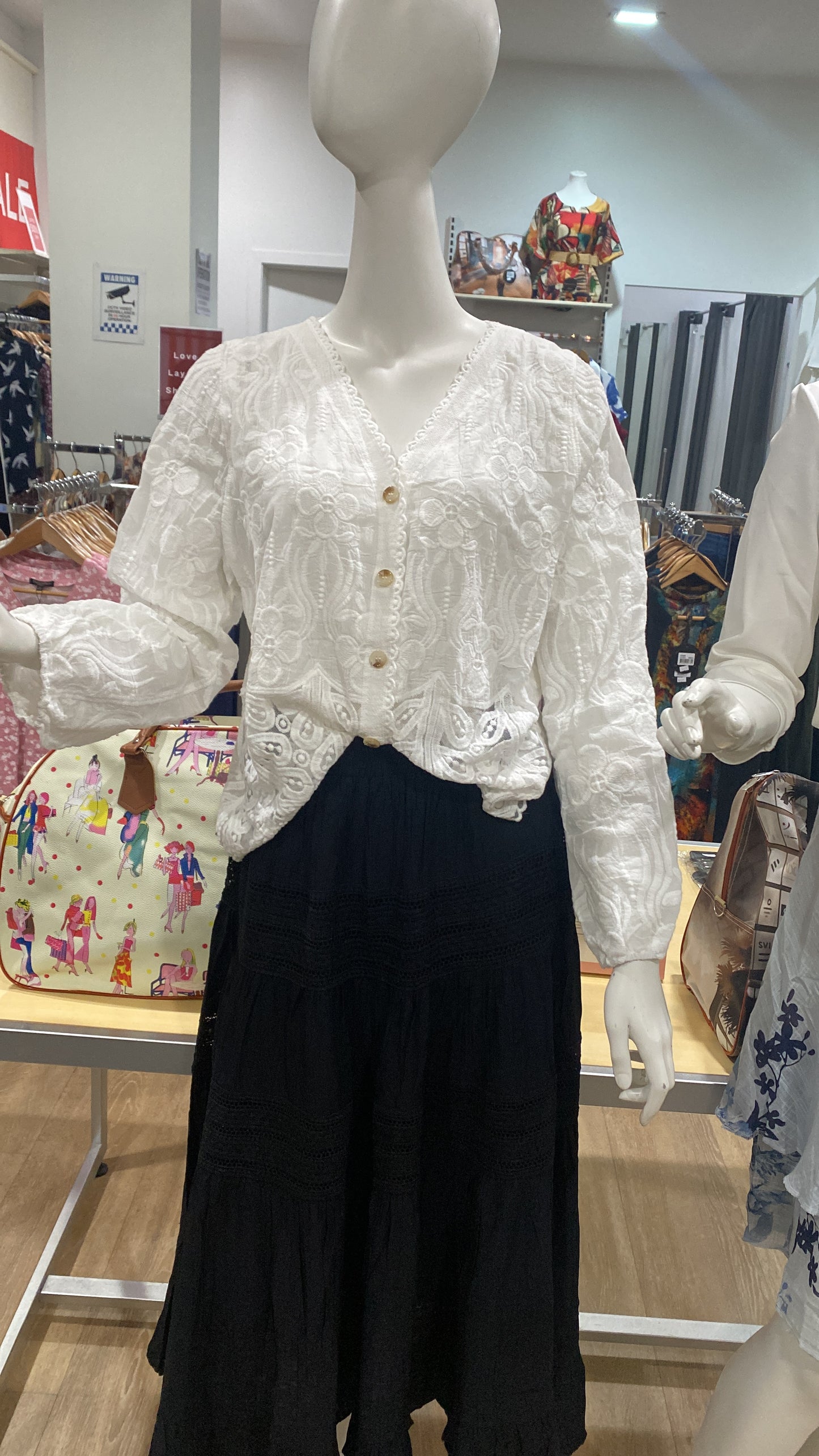 Boho Lace Blouse T734705