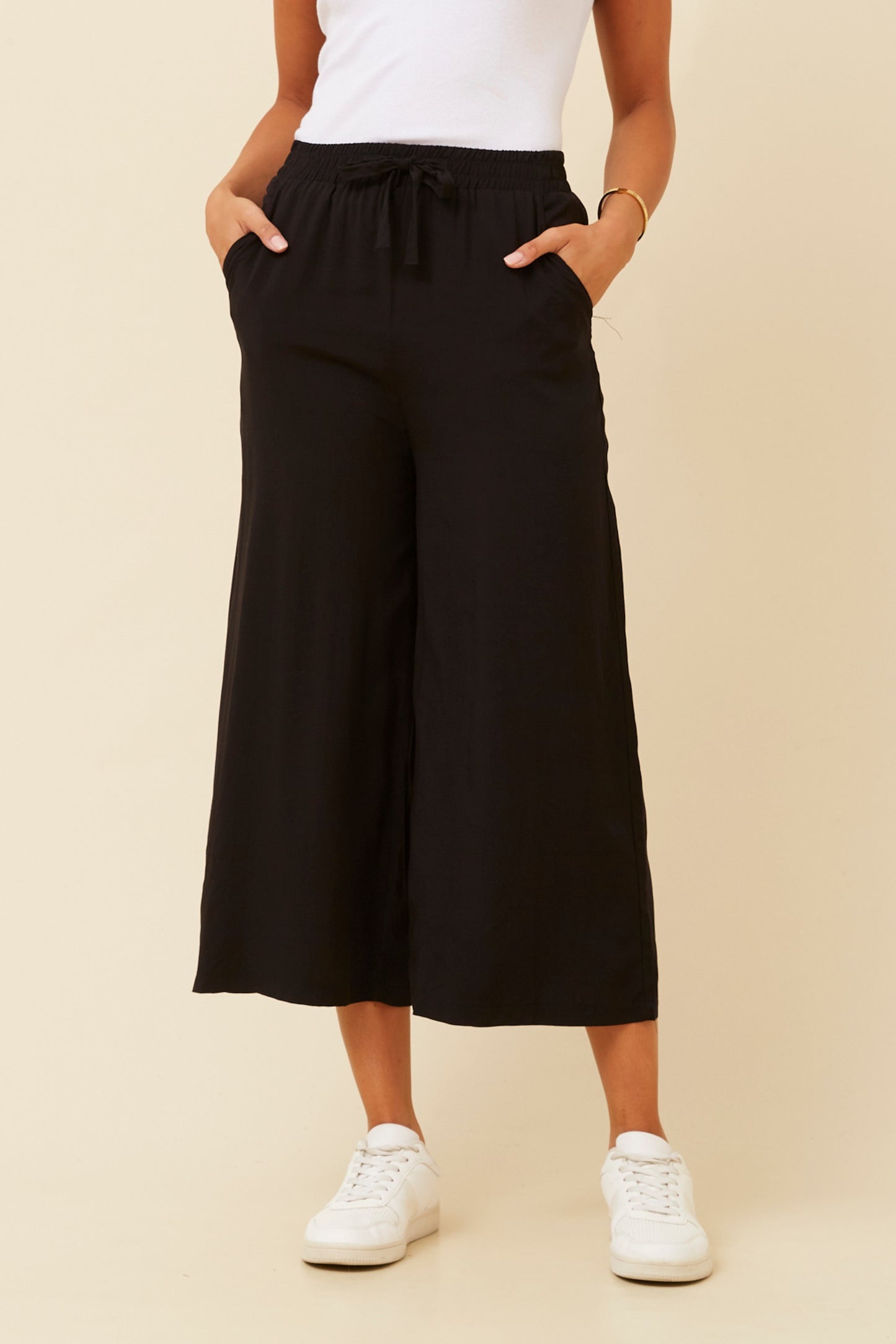Ziggy Culotte Pants P524486 Black