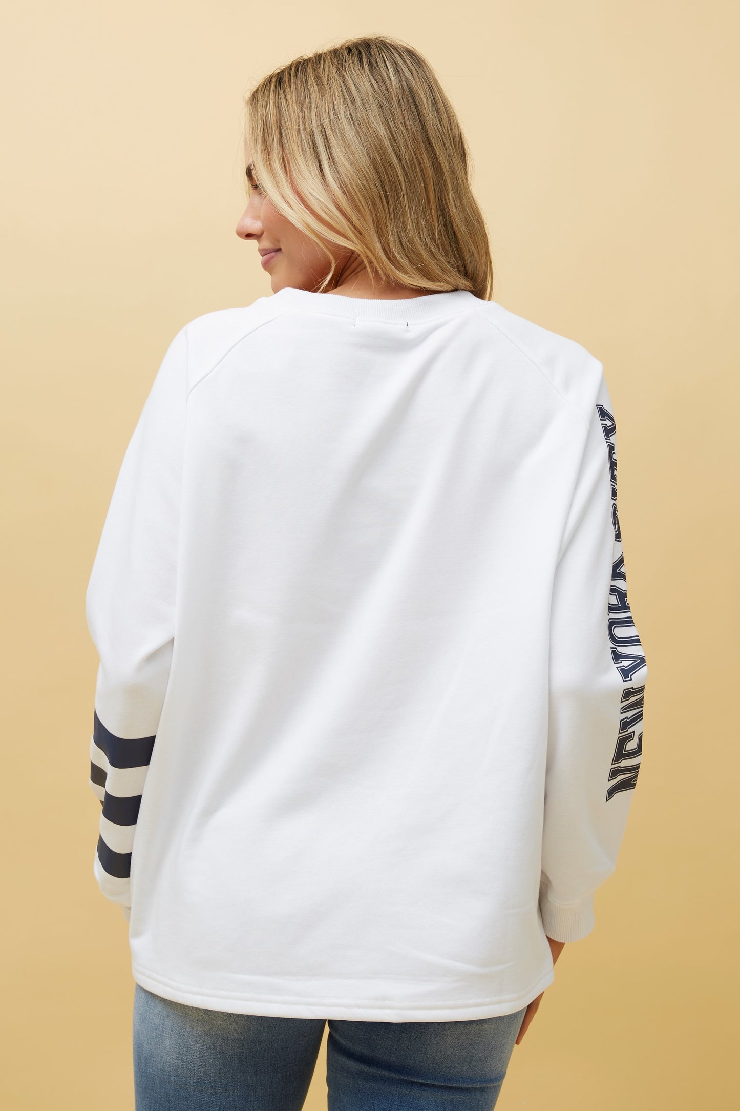 NYC Graphic Print Fleece T516348