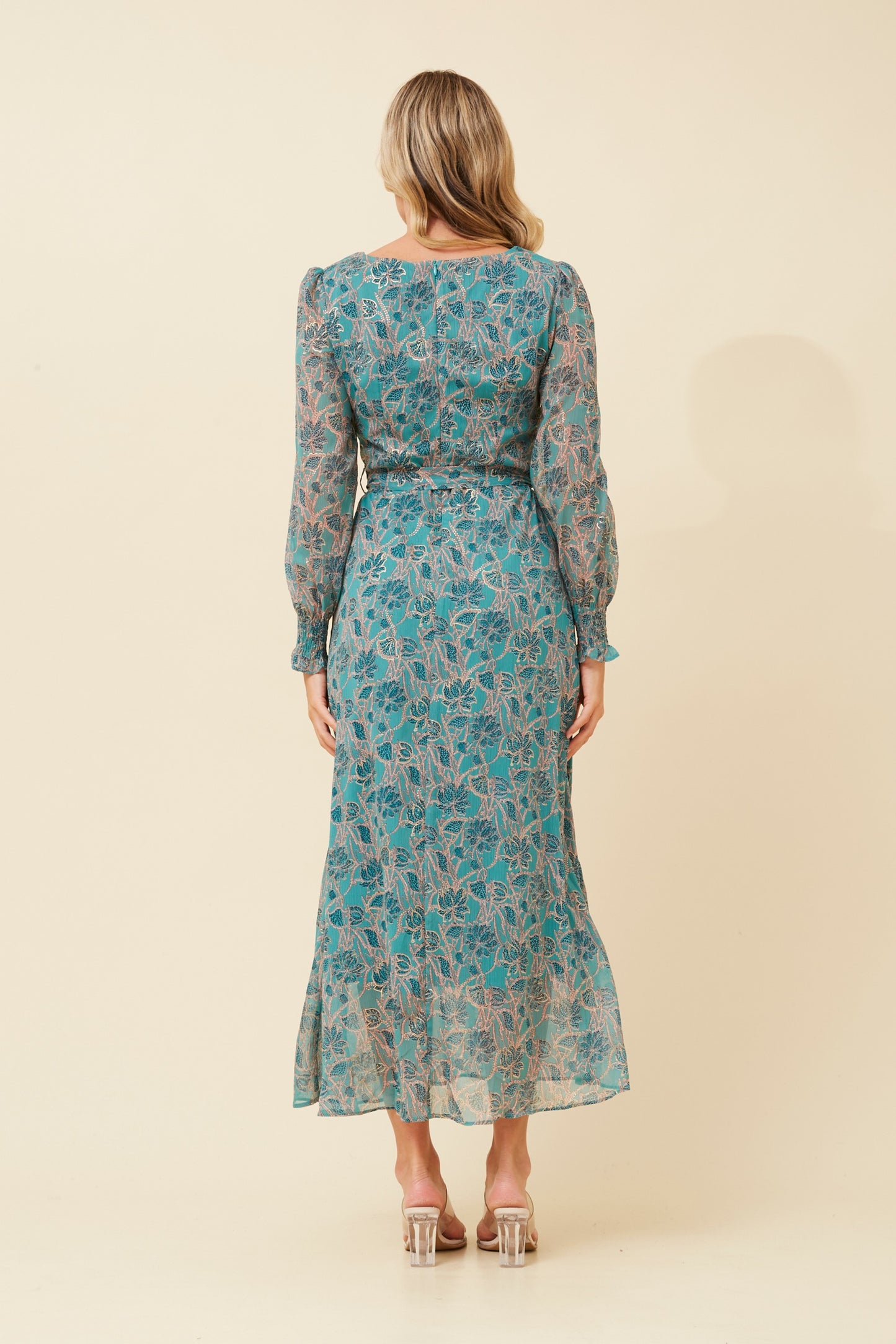 Joy Printed Maxi Dress