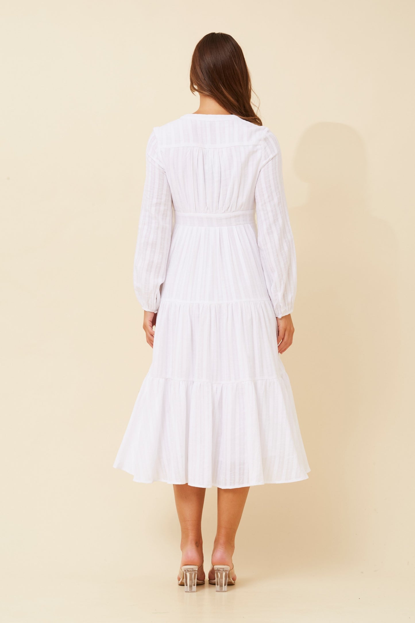 Rhea Boho Midi Dress D733906