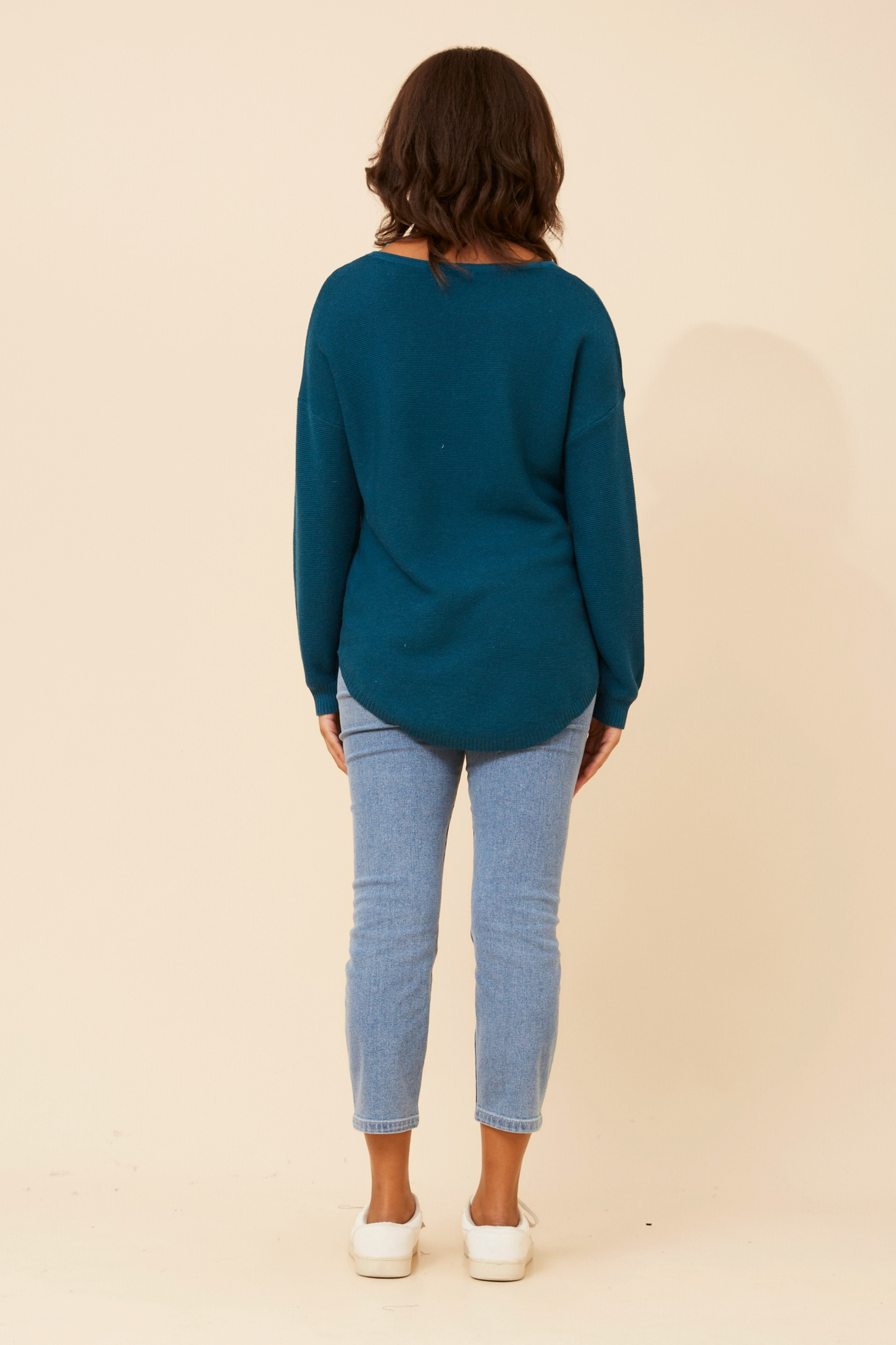 Ariana Knit Jumper -Teal KP509280