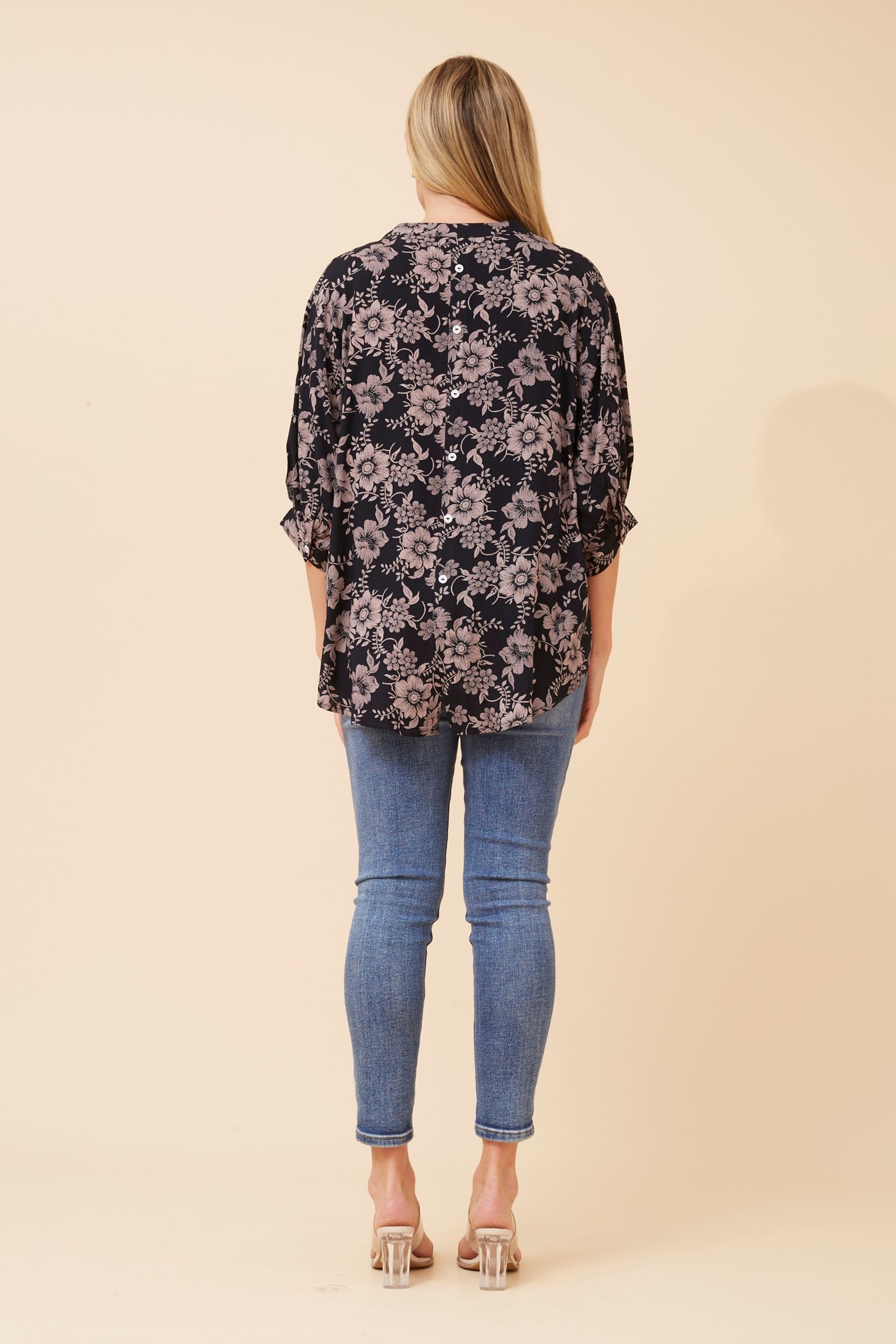 Rosa Floral Print Shirt- T524407