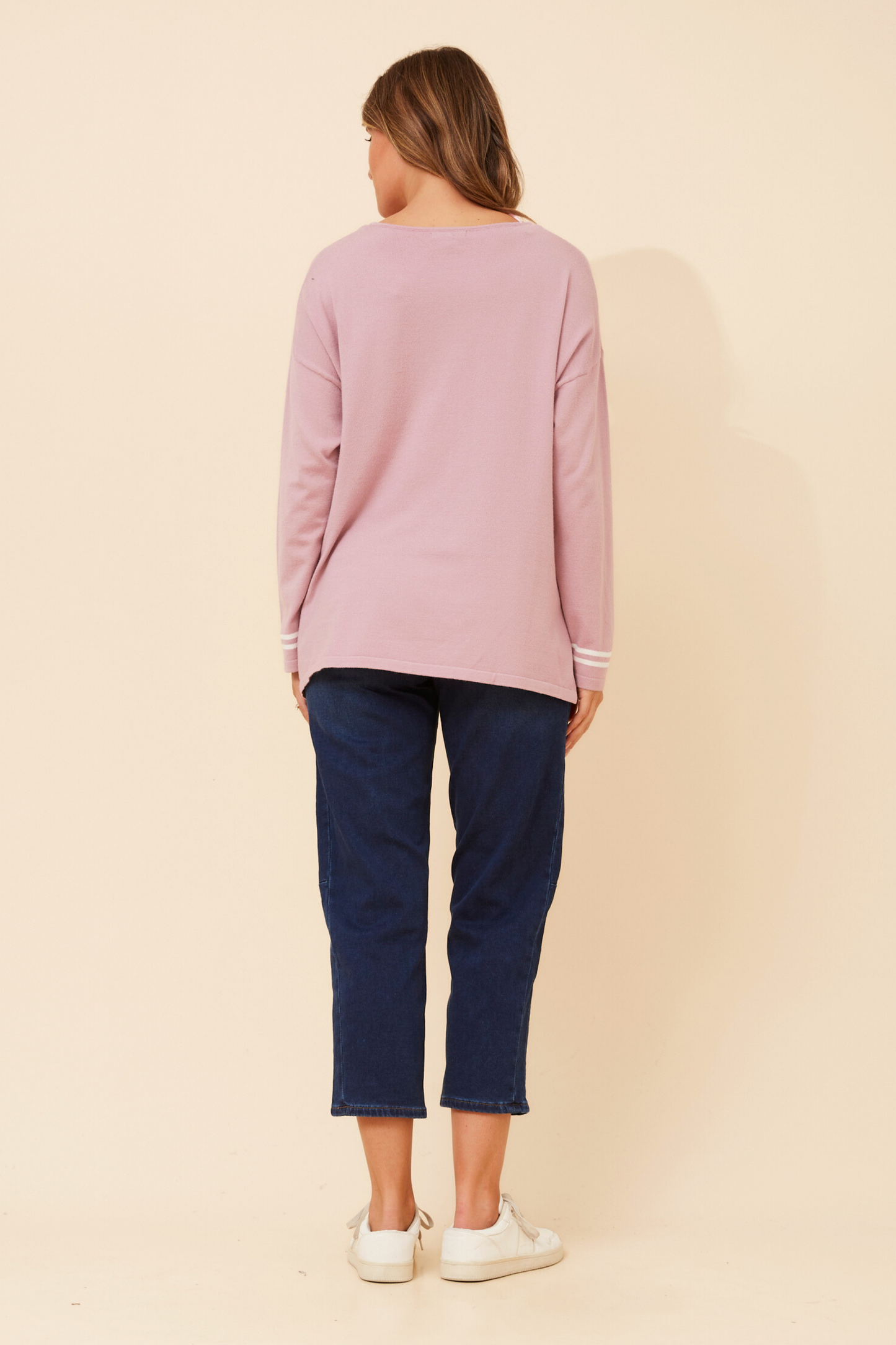 Gabbie Star Pattern Knit KP734253 Pink