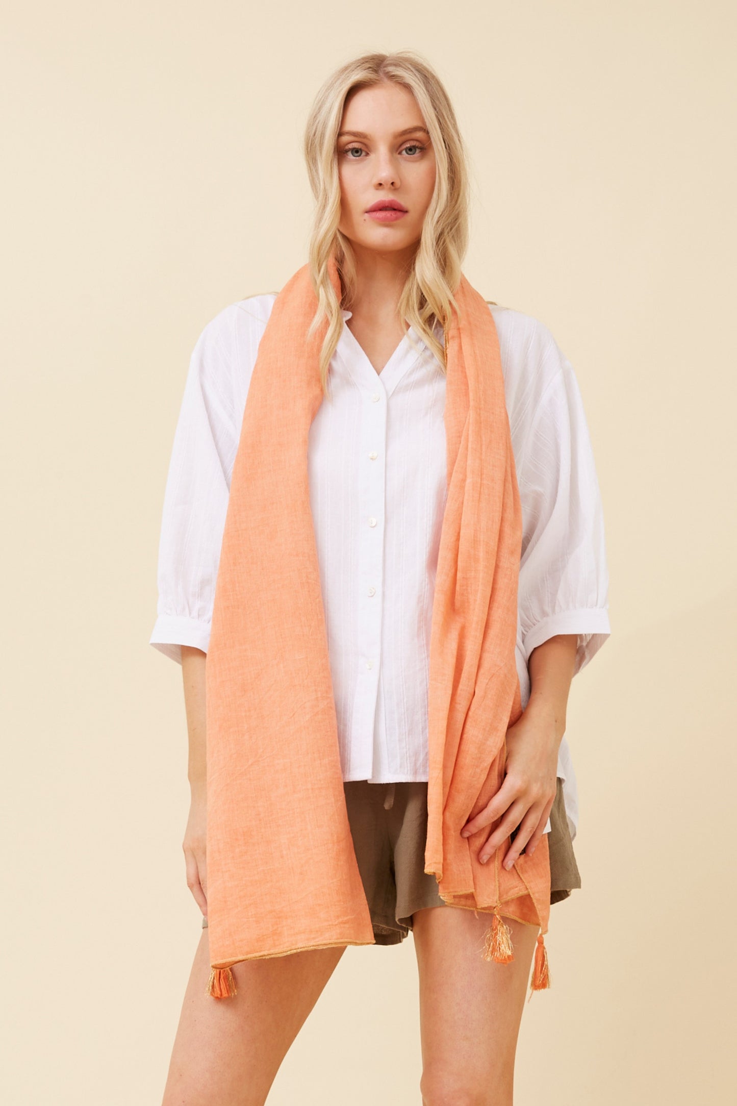 Scarf SC520974 Orange