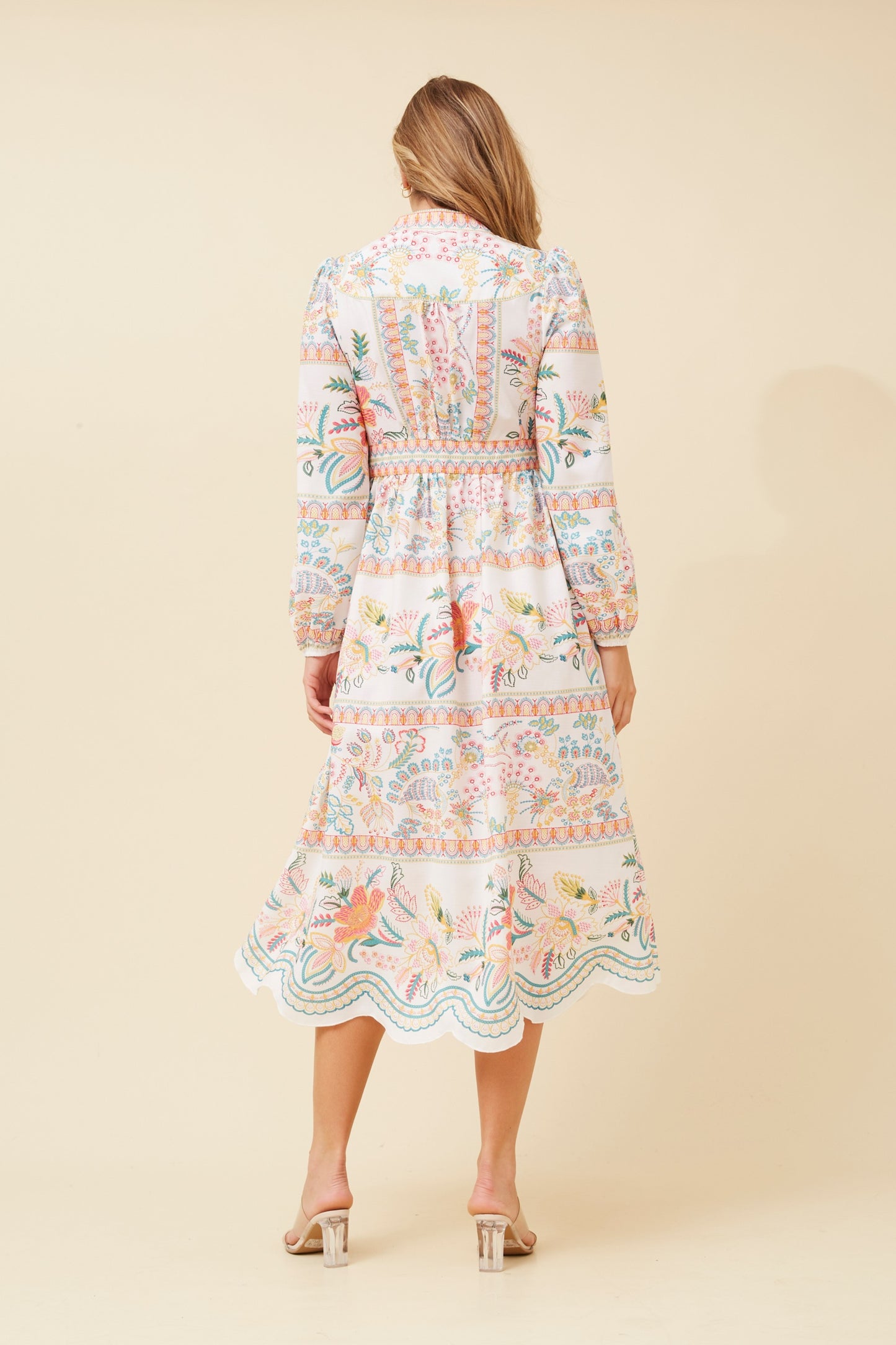 Layla Floral Printed Dress D734060