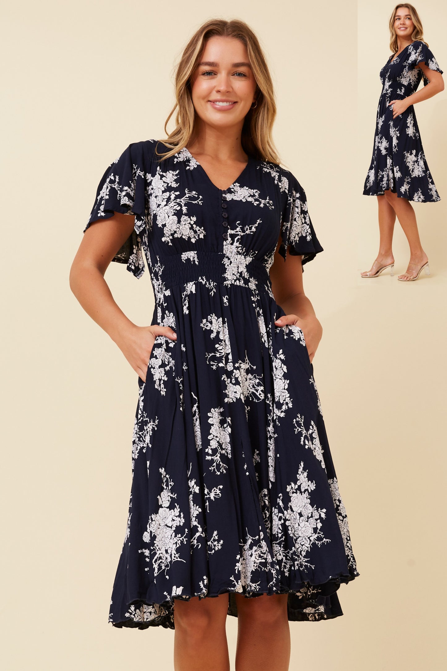 Sana Floral Dress D520778