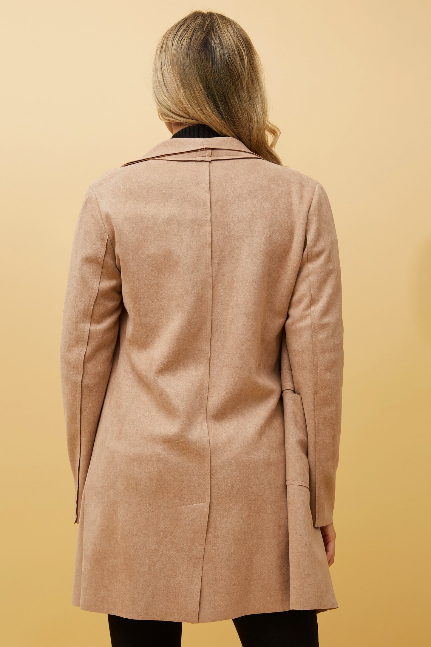 Hilton Faux Suede Coat CO512377