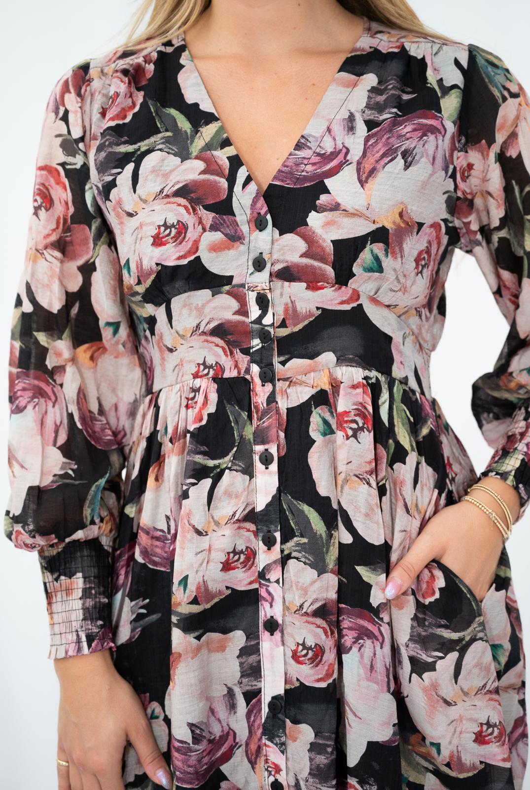 Shayla Party Midi Dress D9009-6F