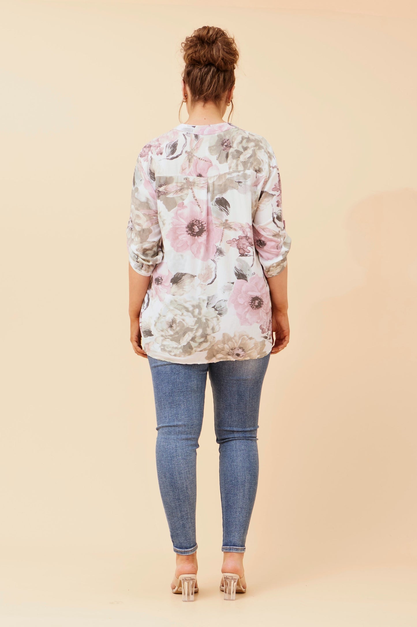 Mireille Italian Floral Top T524359