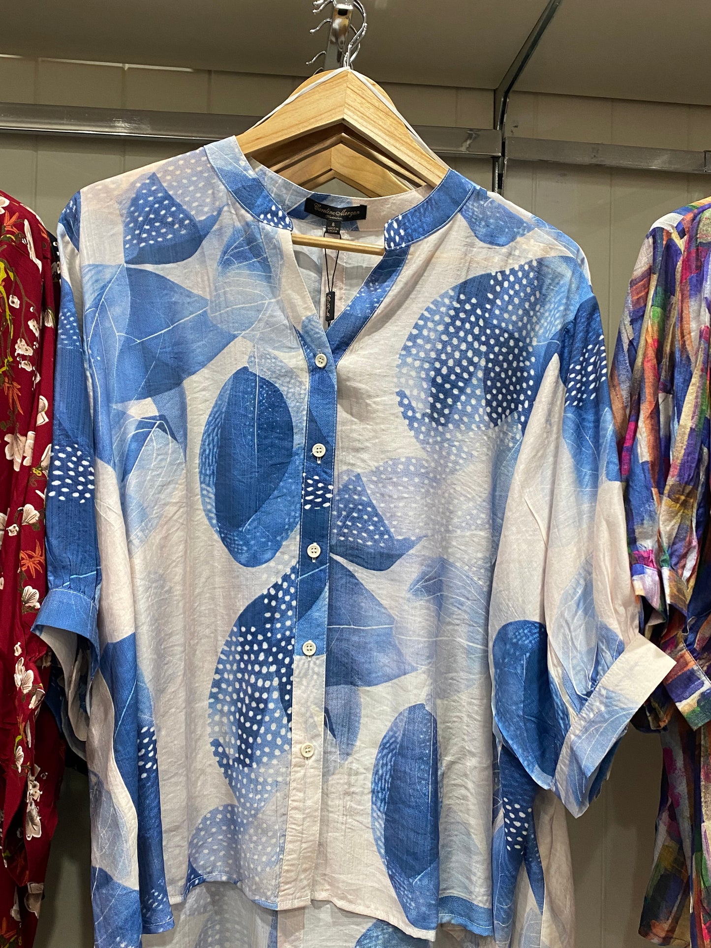 Rosa Abstract Print Shirt- T526019