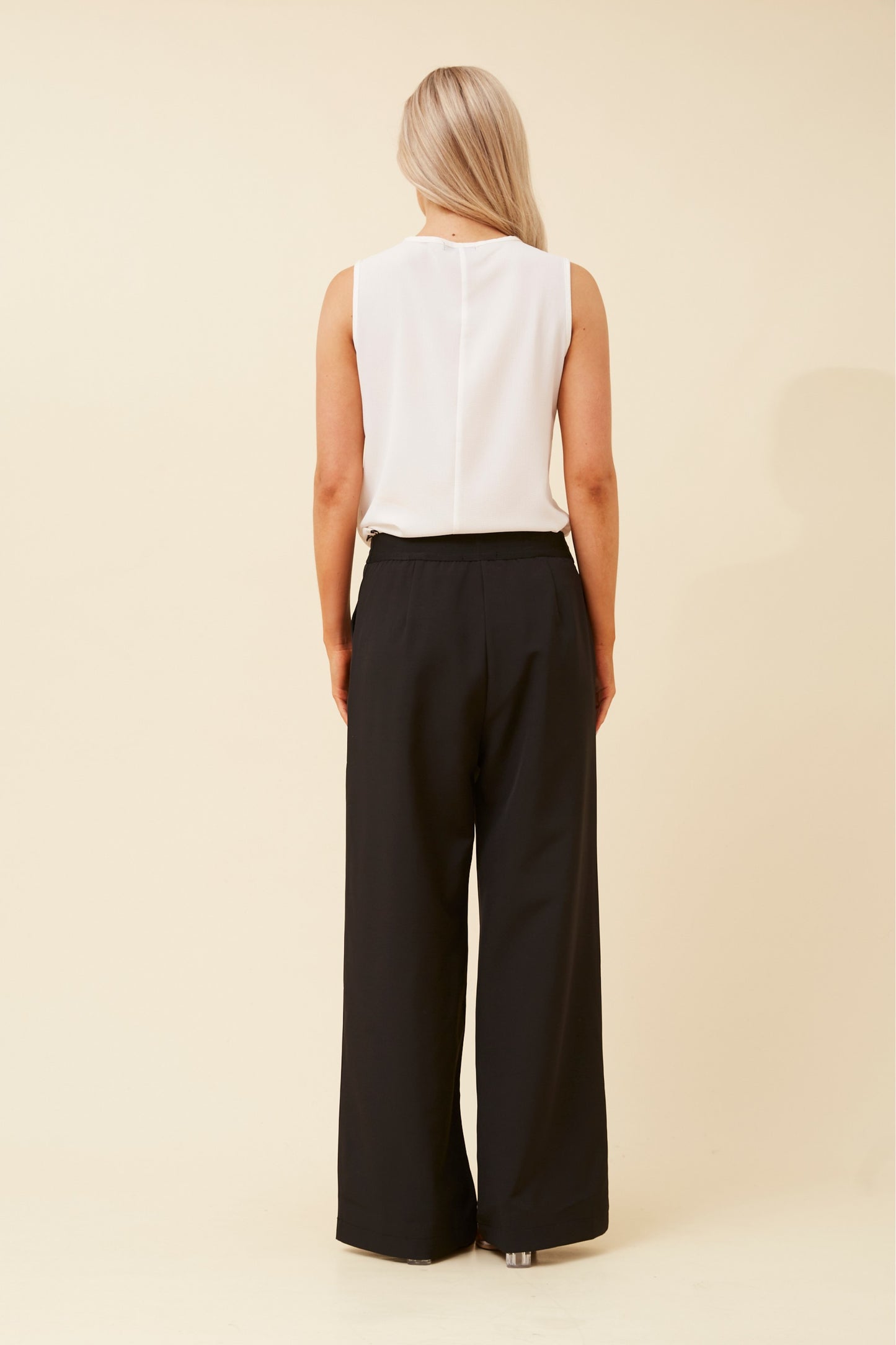 Kaia Wide Leg Dressy Pant P521911 Black