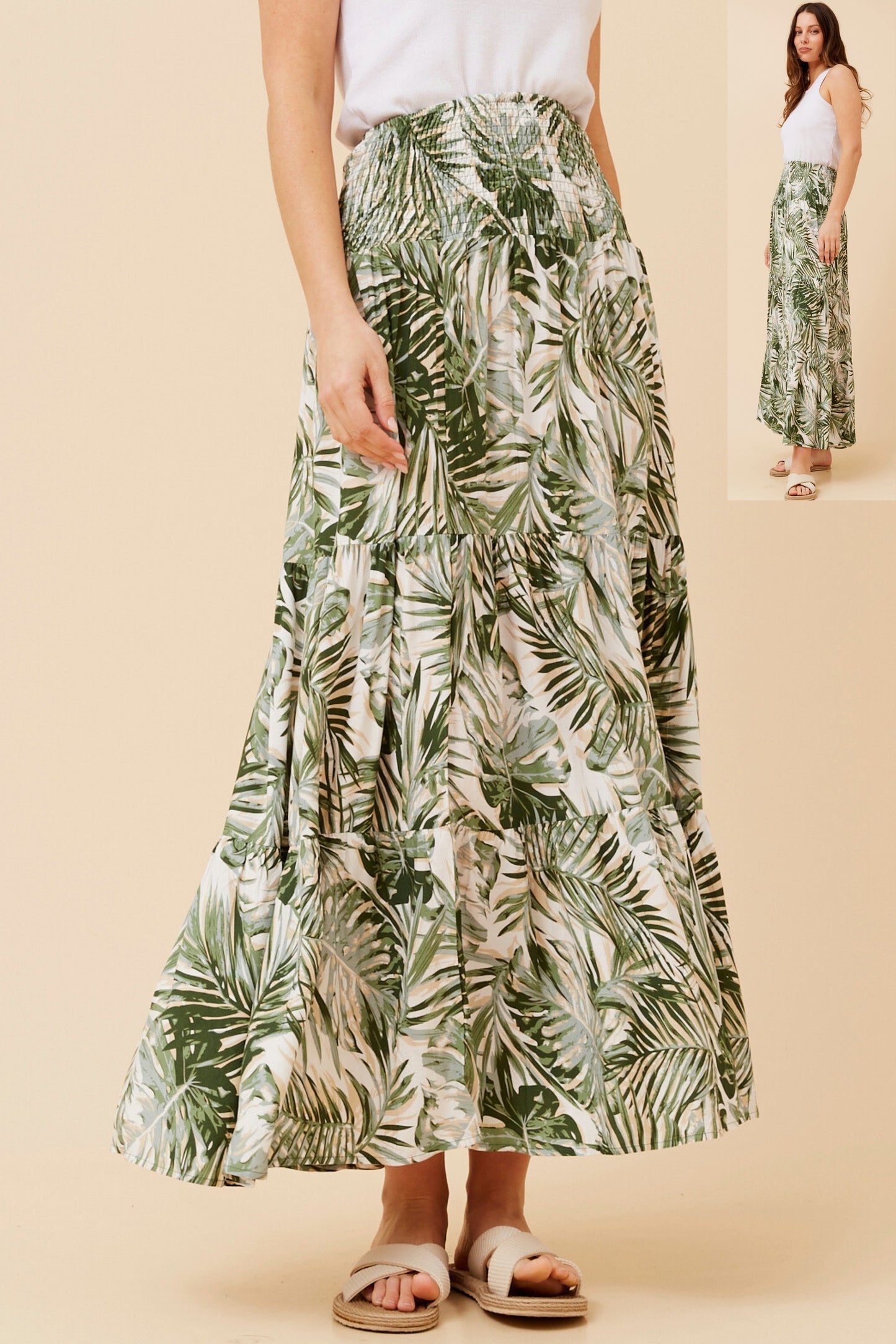 Samantha Floral Maxi Skirt - S518360
