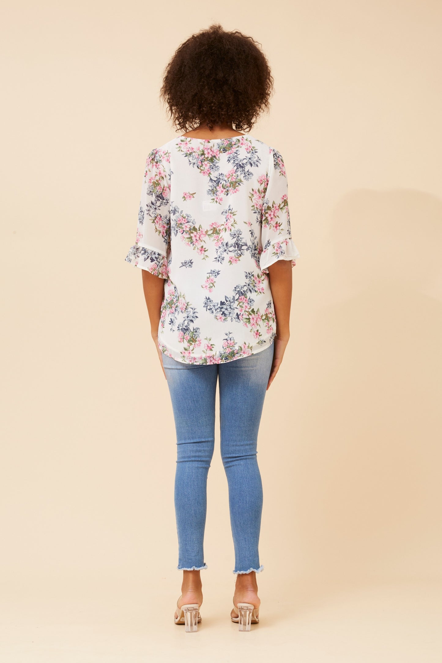 Floral Printed Blouse T523881