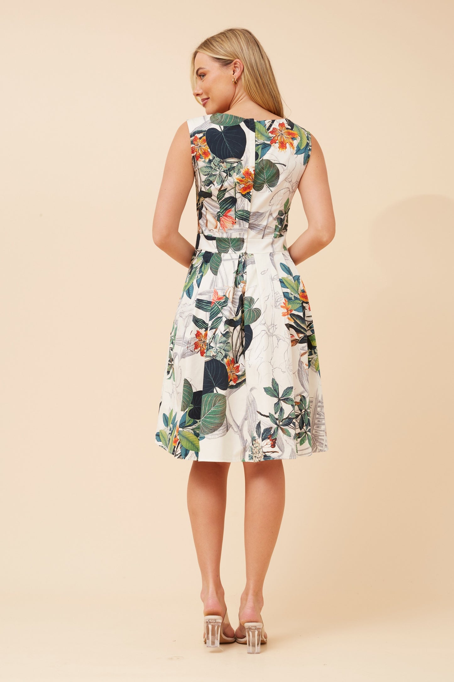 Ida Floral Dress D510358