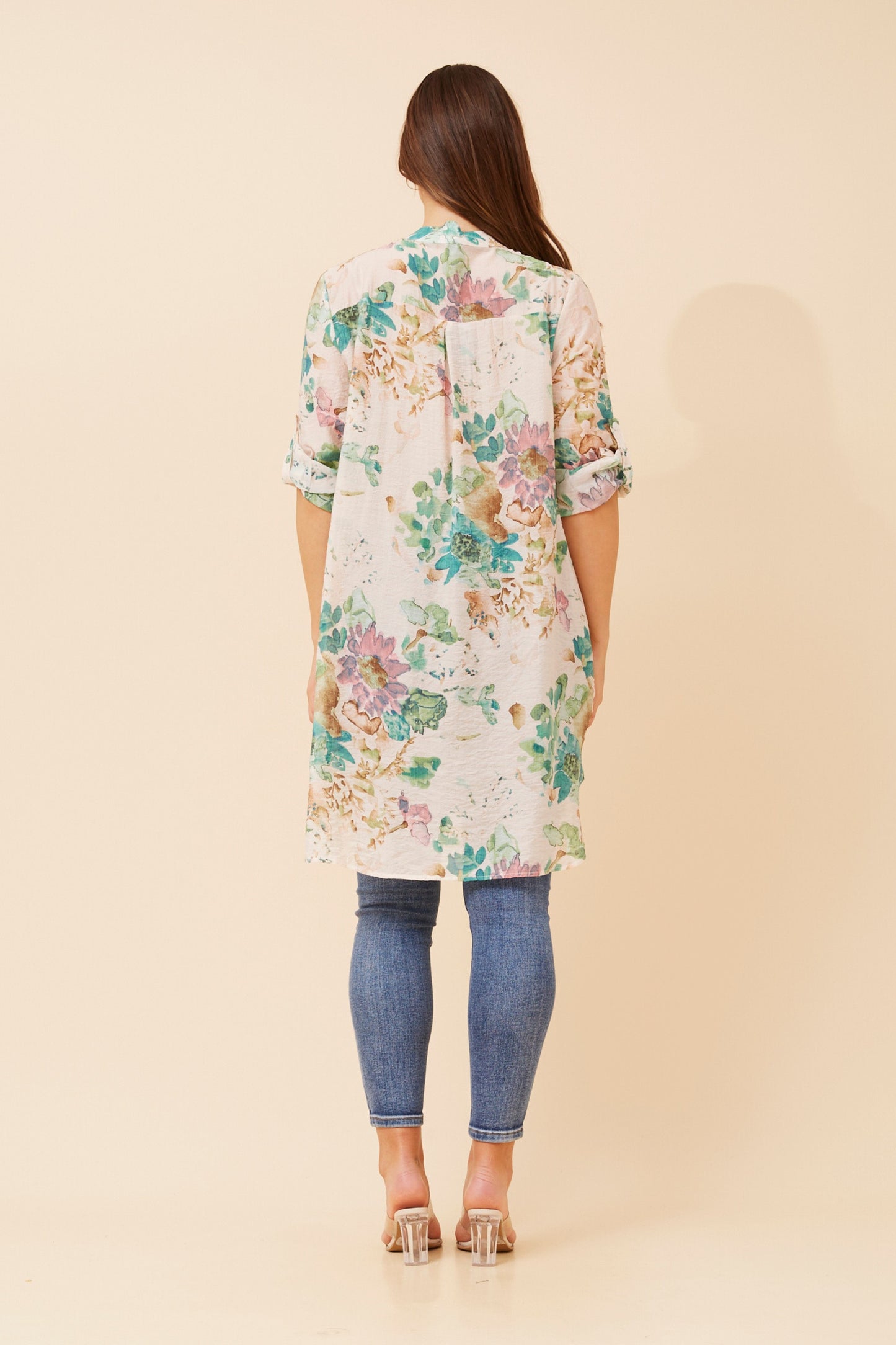 Flowerence Floral Tunic Top T524009