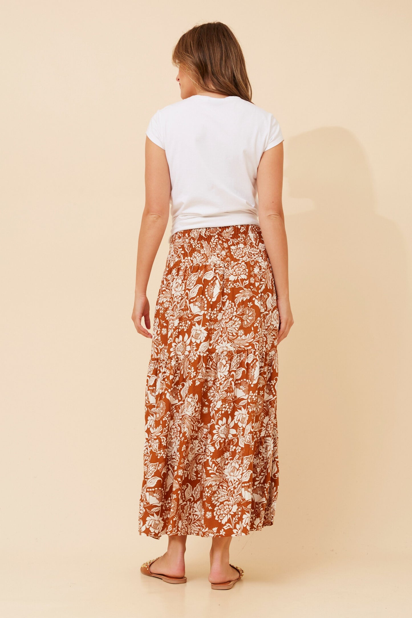 Samantha Floral Maxi Skirt - S525066
