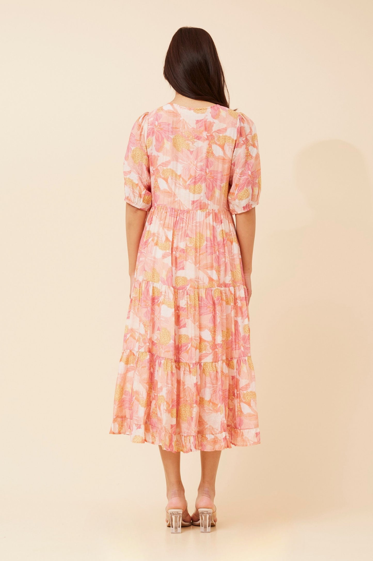 Arabella Floral Midi Dress D523686