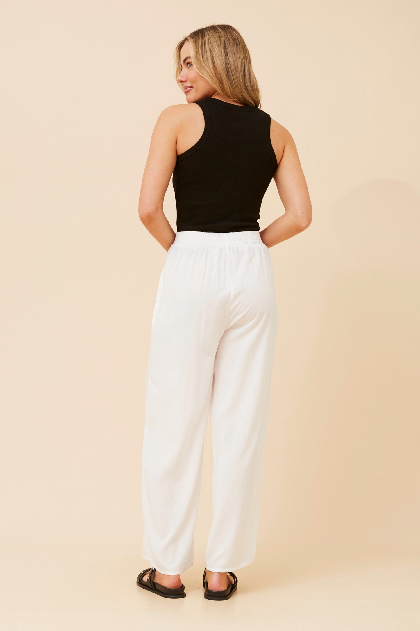 Ziggy Culotte Pants P524486 White