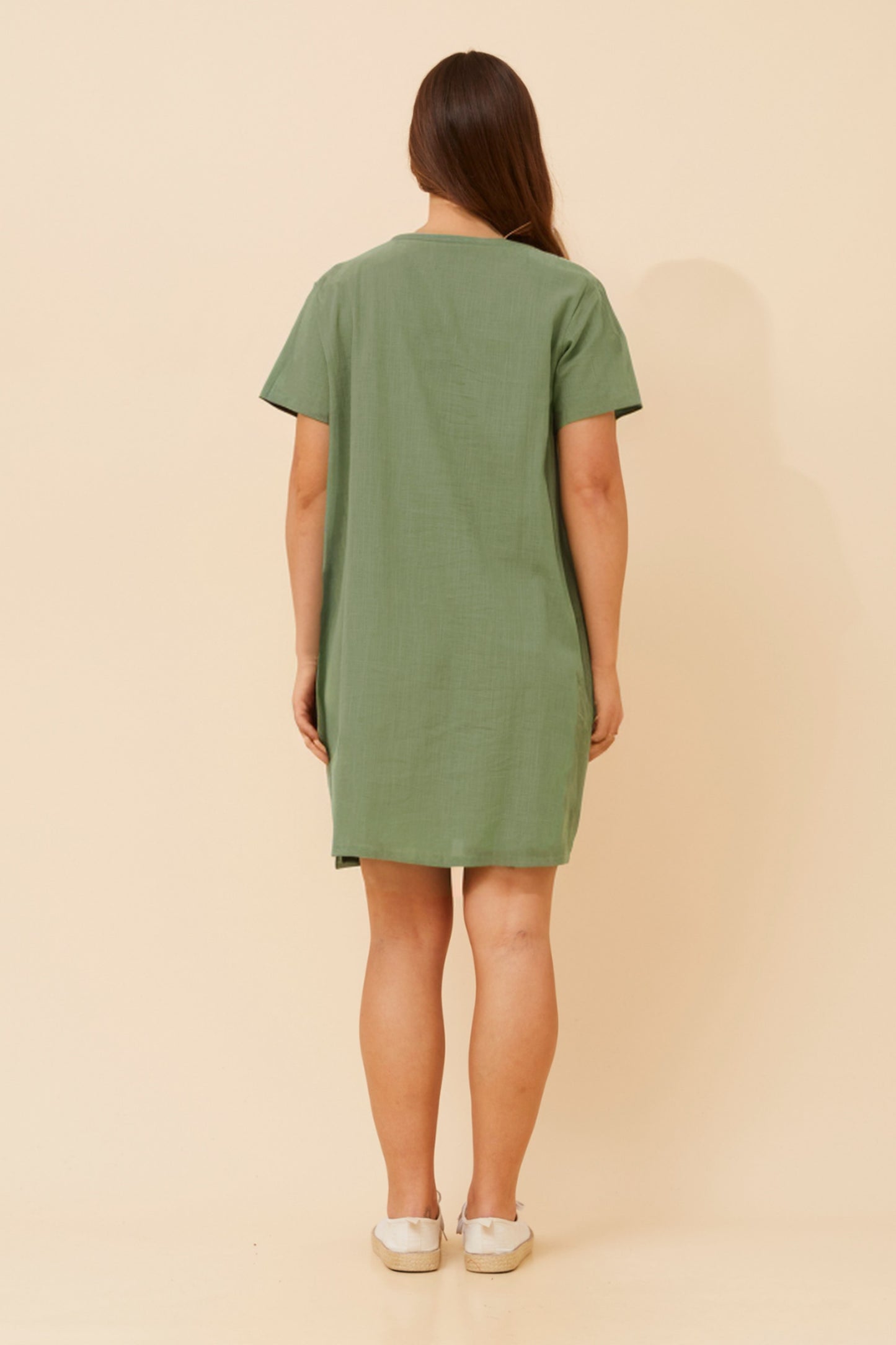 Serra Tunic Dress D523207 Sage