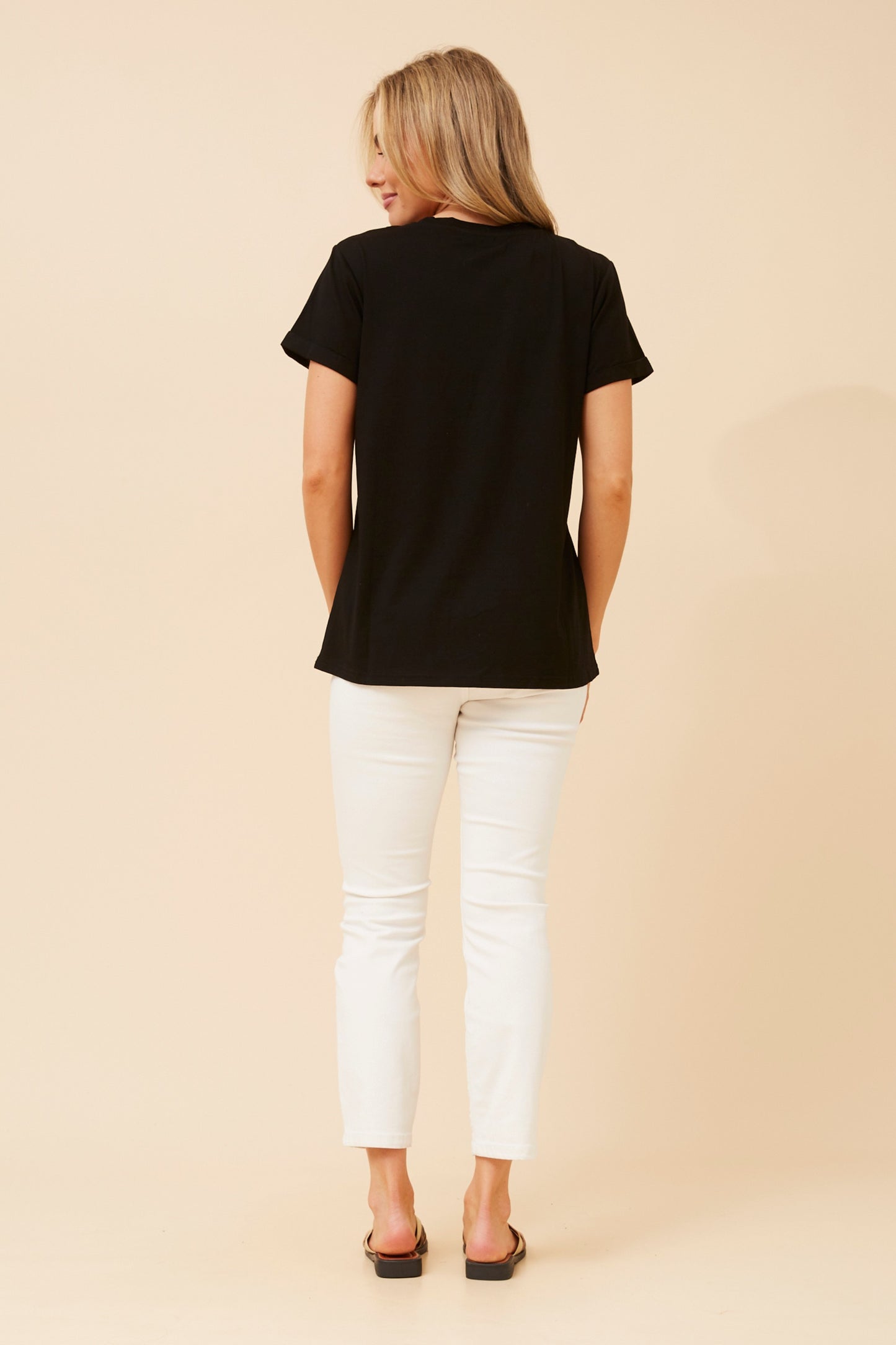 Queen Bee Graphic T-Shirt - T525502 Black