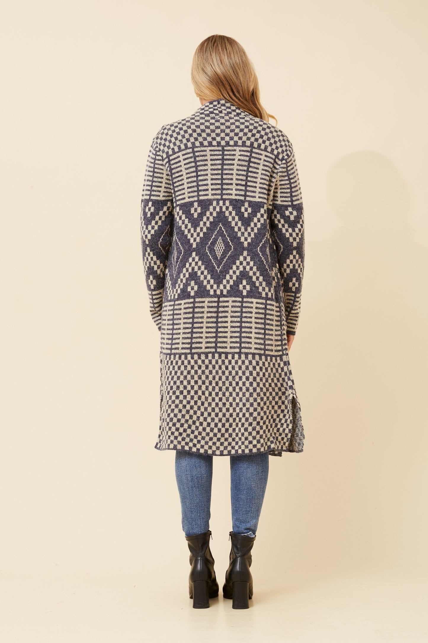 Starling Jacquard Knit Cardigan KC733948