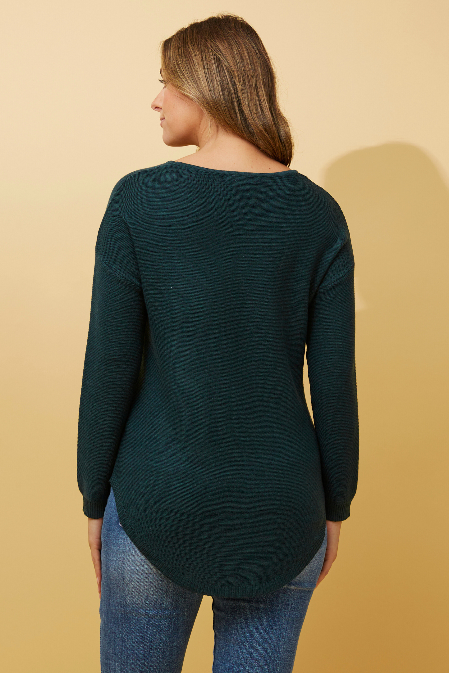 Ariana Knit Jumper -Forest Green KP509280