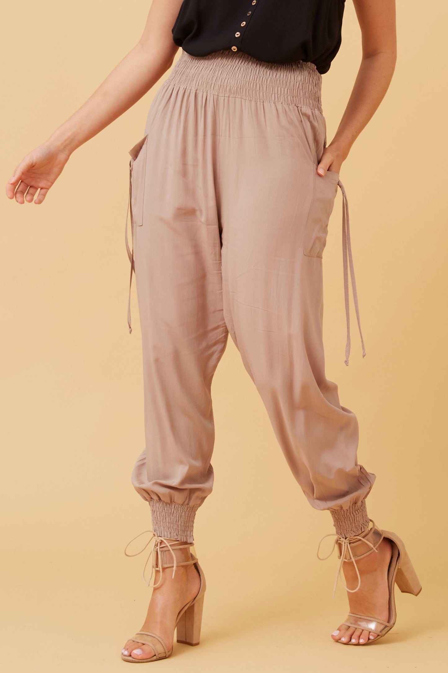 Harem Pants Mocha P510678