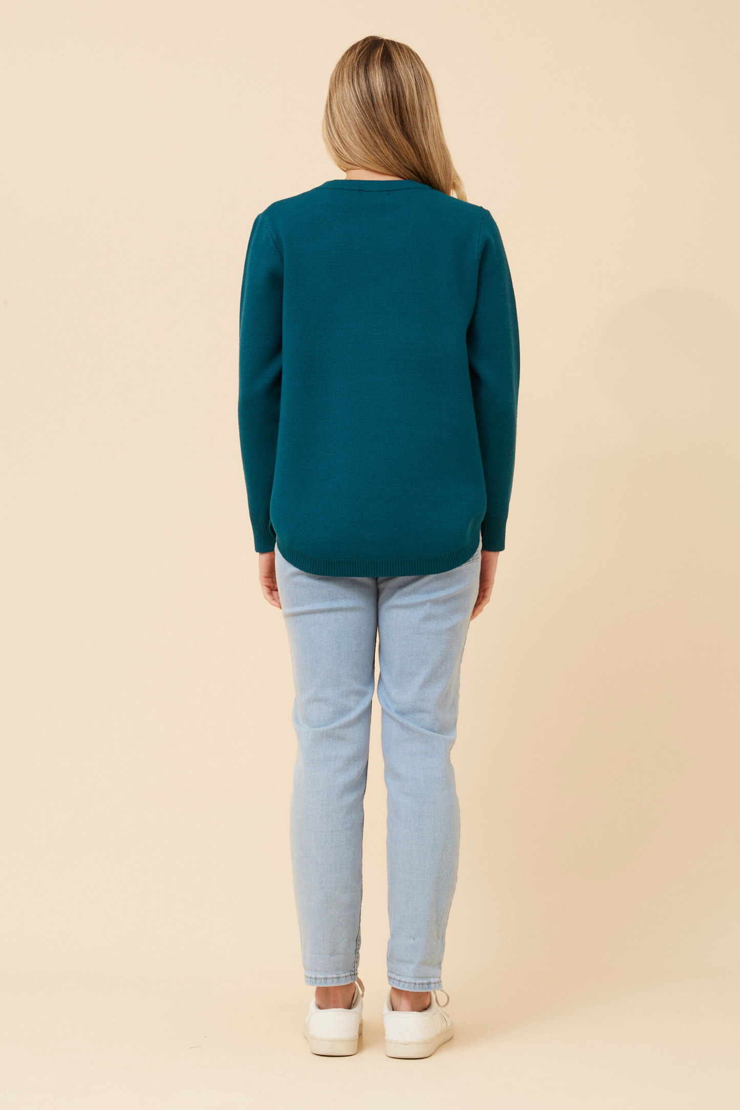 Tulli Floral Knit KP178179 Teal