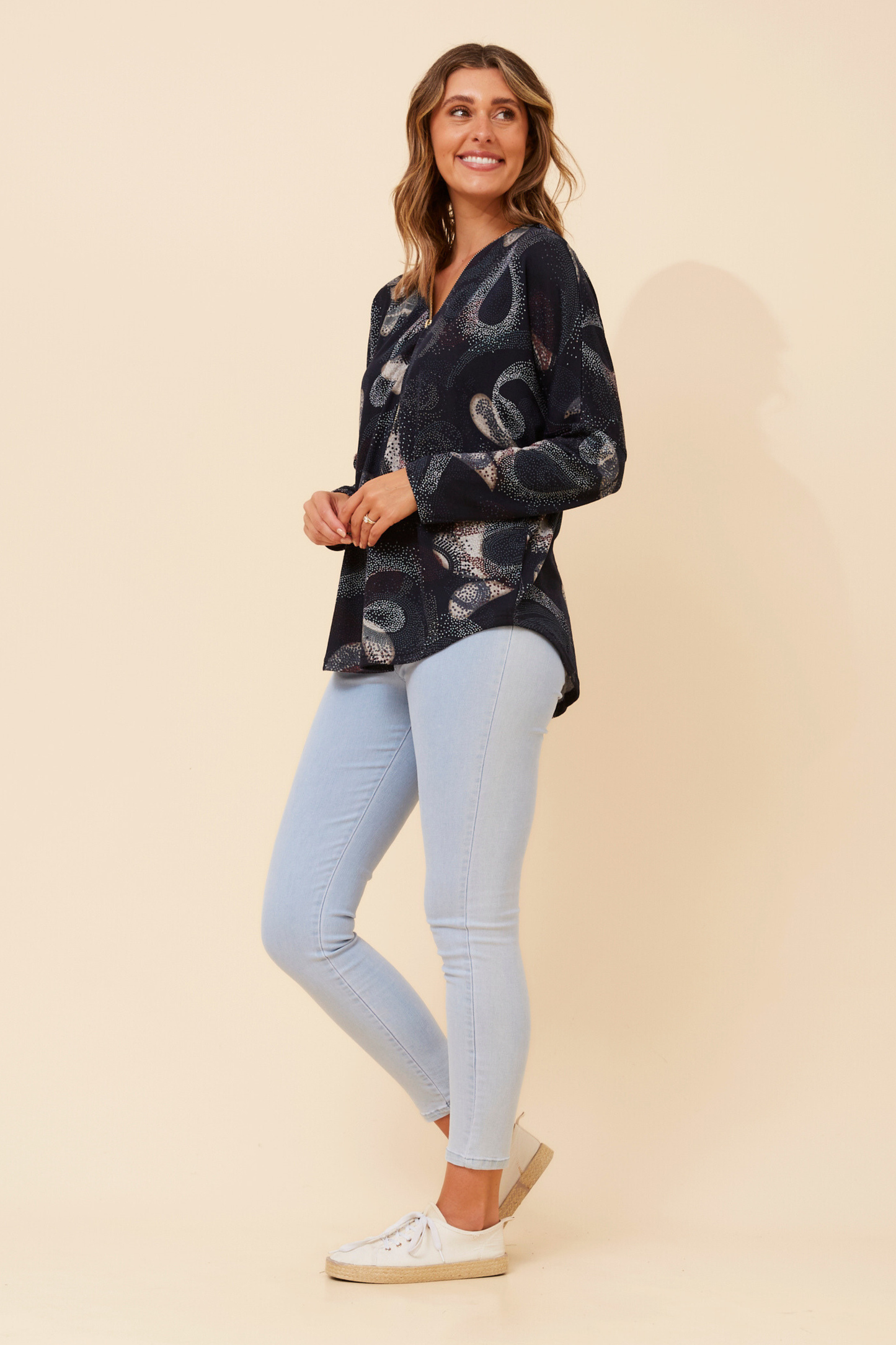 Suji Front Zip Top T734947