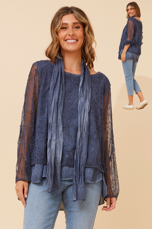 Vita Italian double layered Top T522569