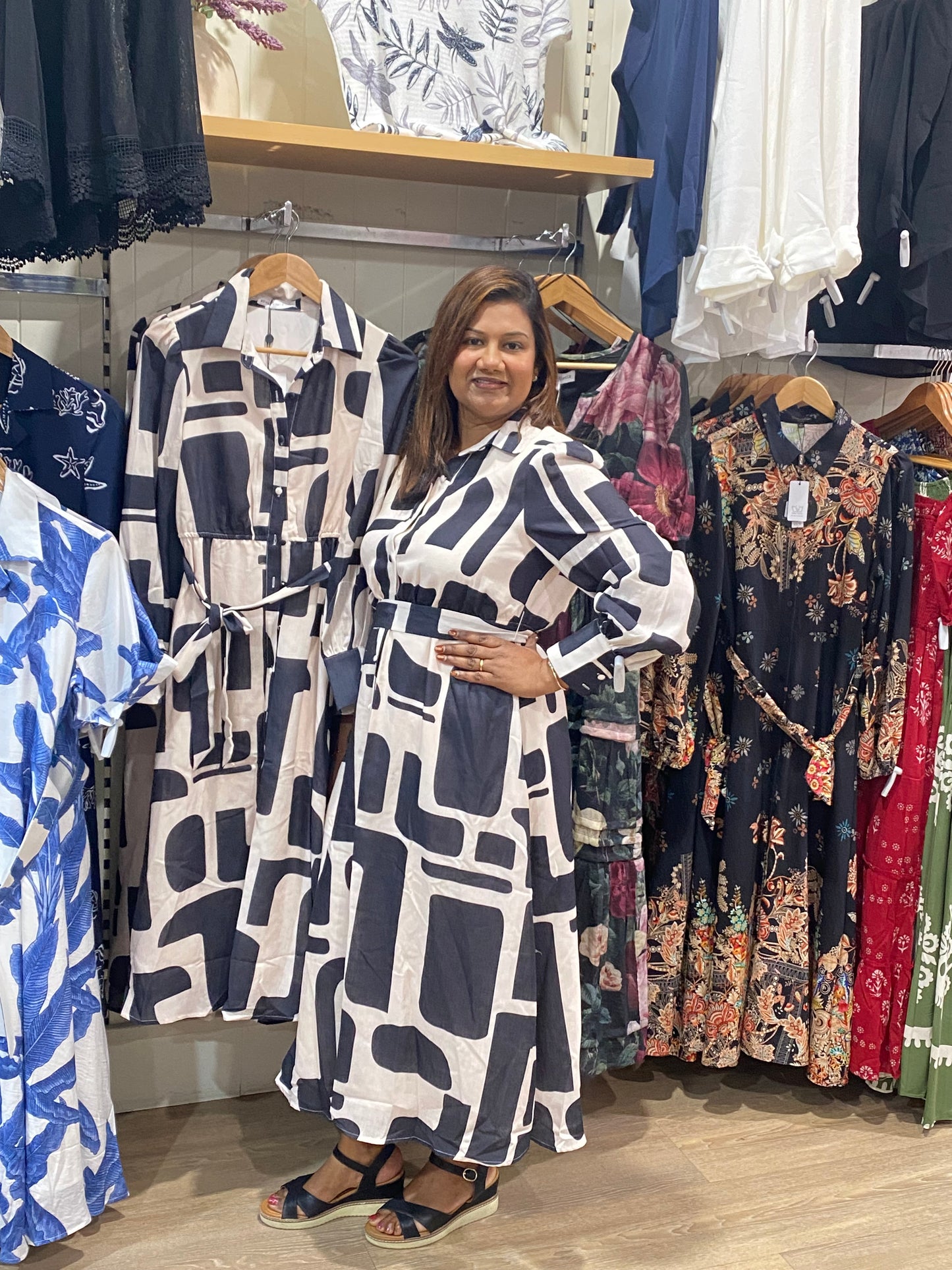 Natalia Shirt Dress SDR1942A