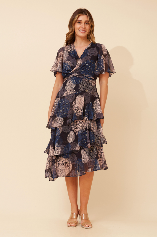 Aveline Party Dress D525971 Navy