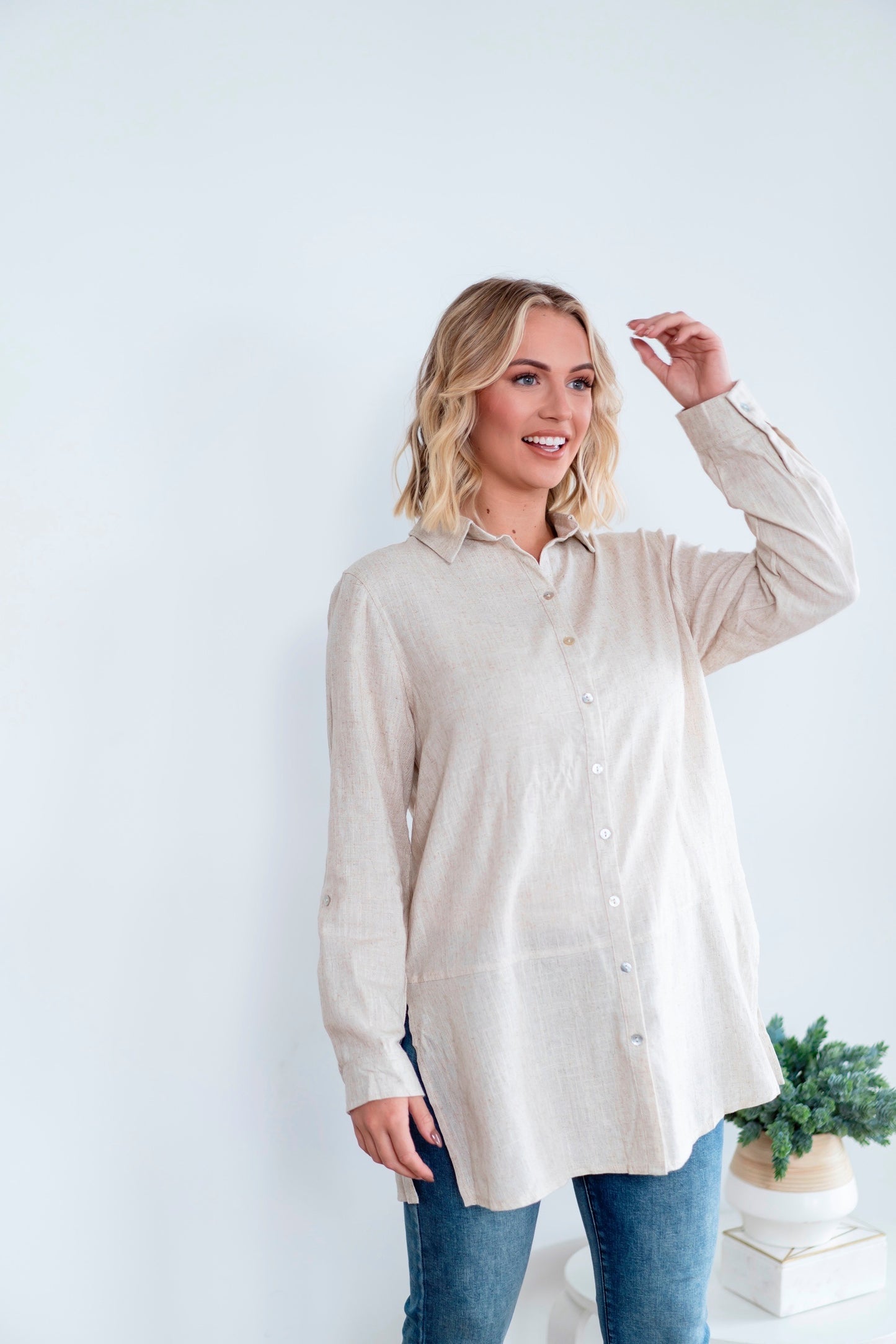 Claire Tunic Shirt 32952-BE