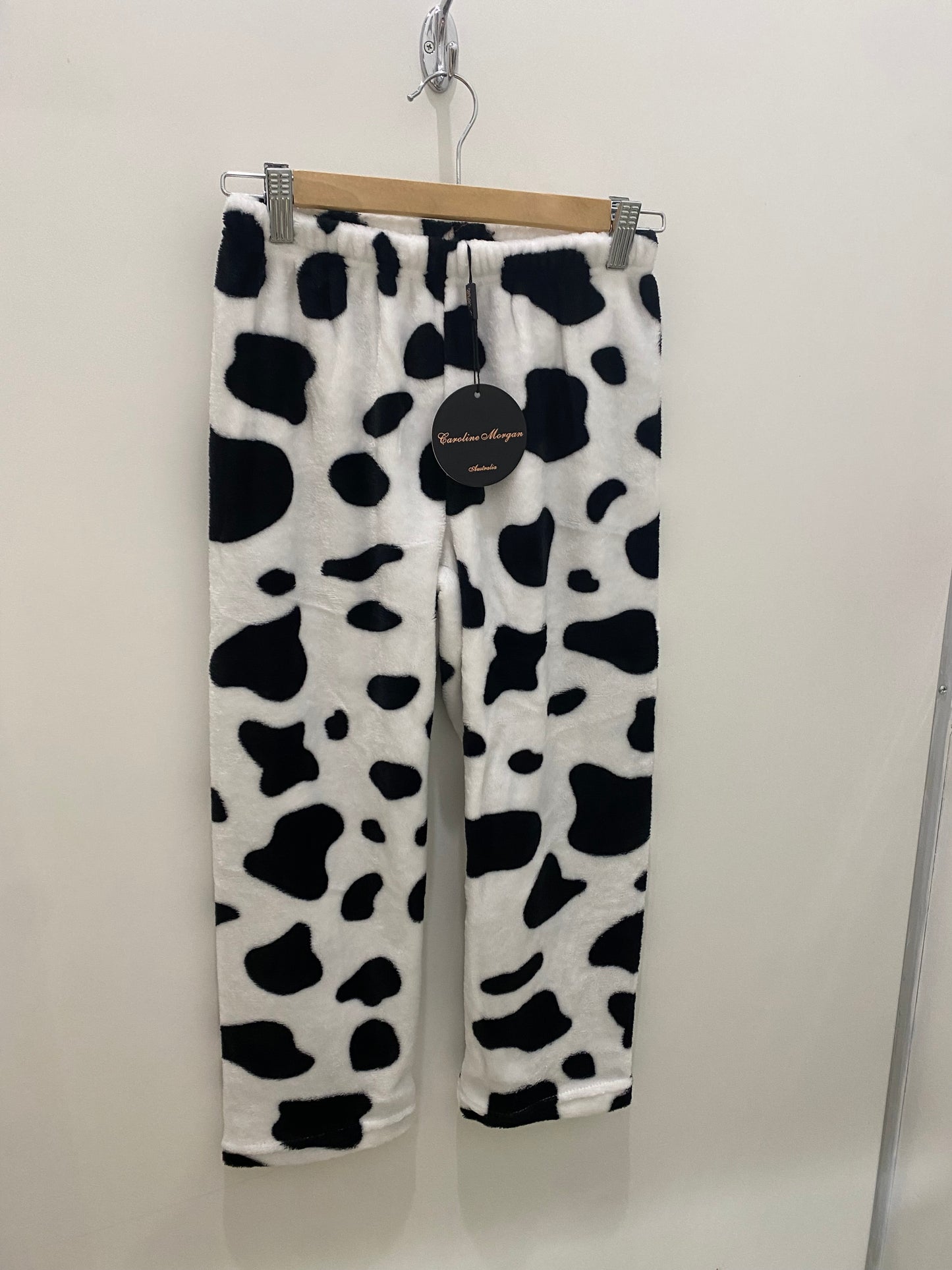 Cow Print Fluffy Kids Pyjamas