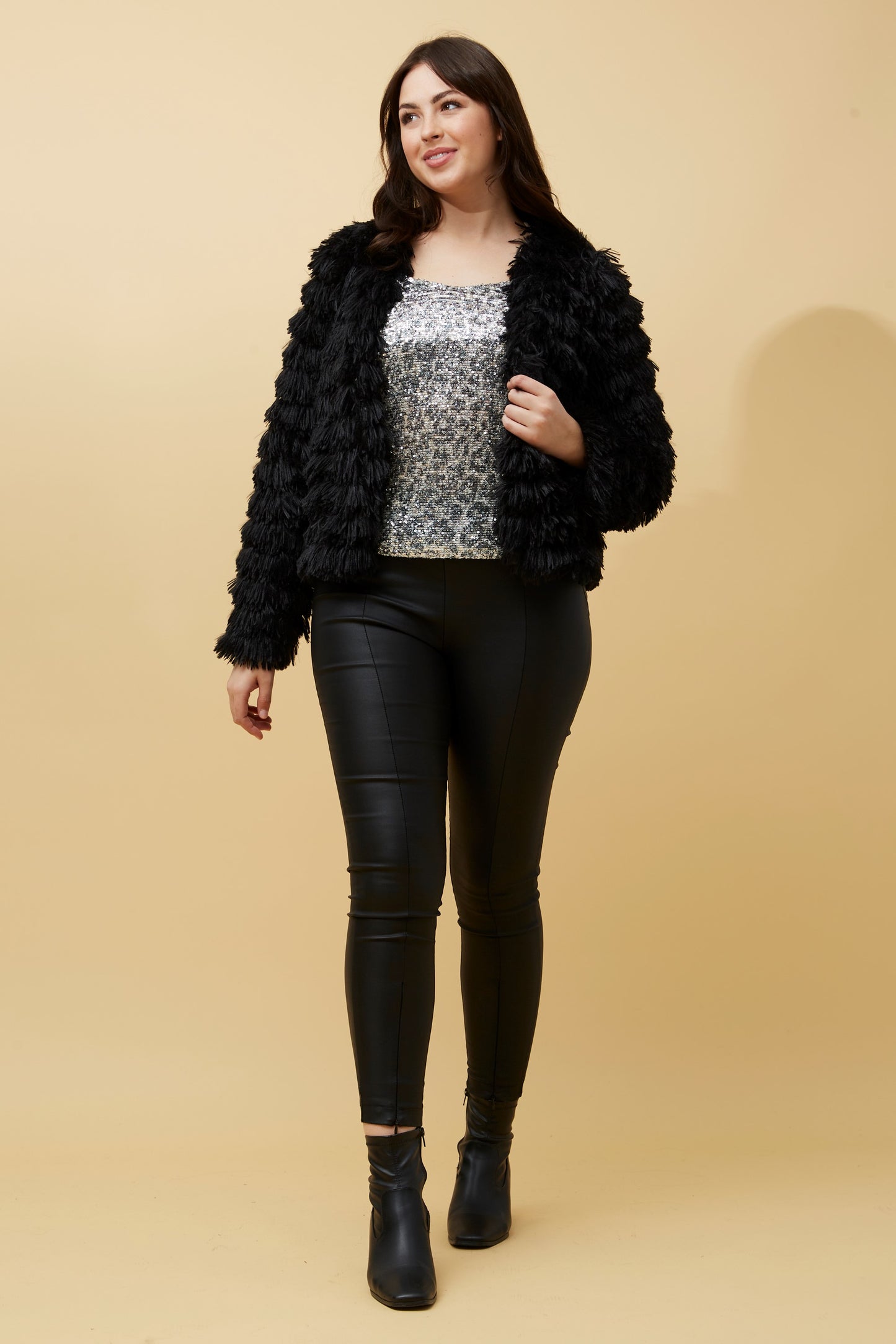 Lani Fringe Detail Jacket J517993