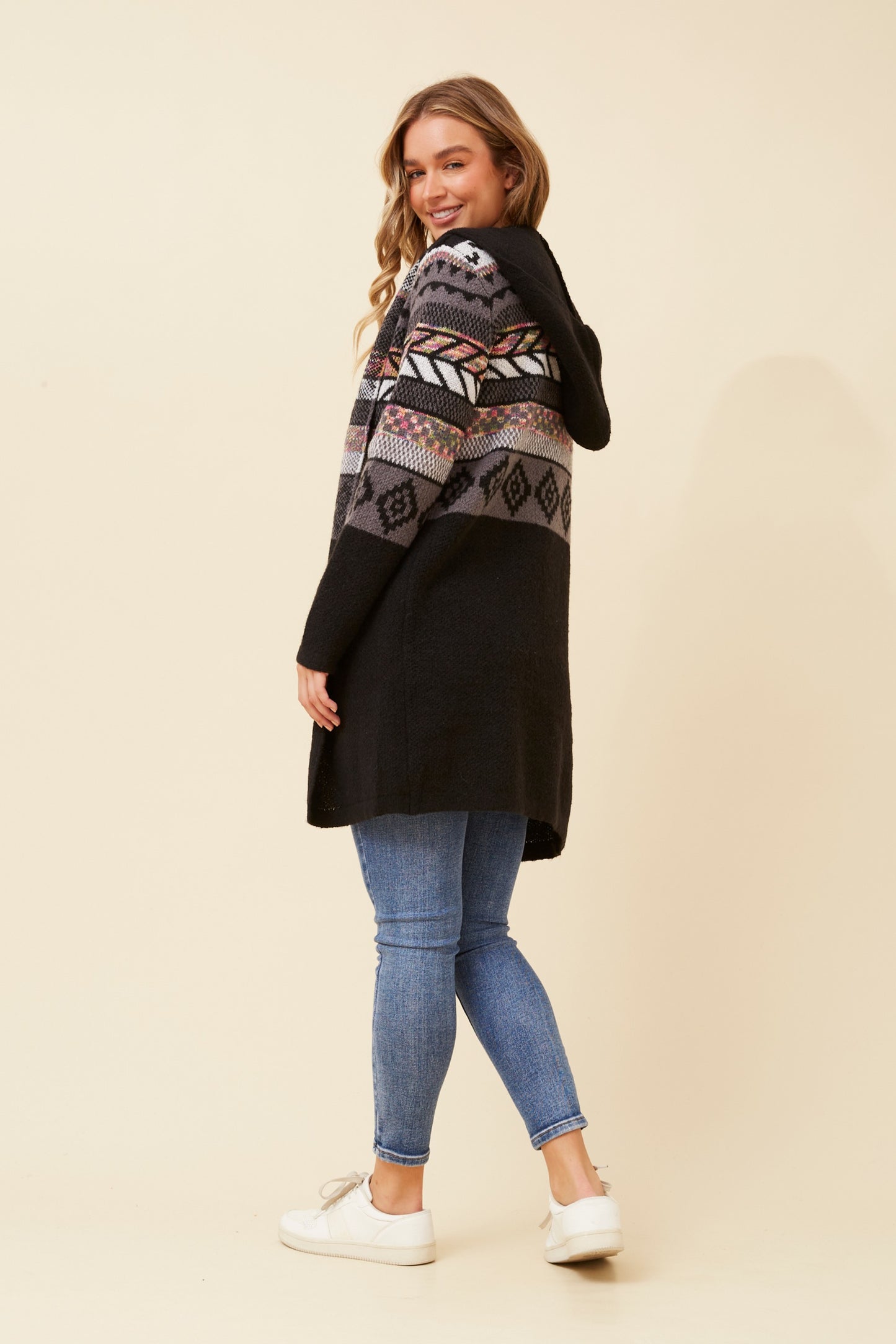 Archie Jacquard Knit Cardigan KC522549