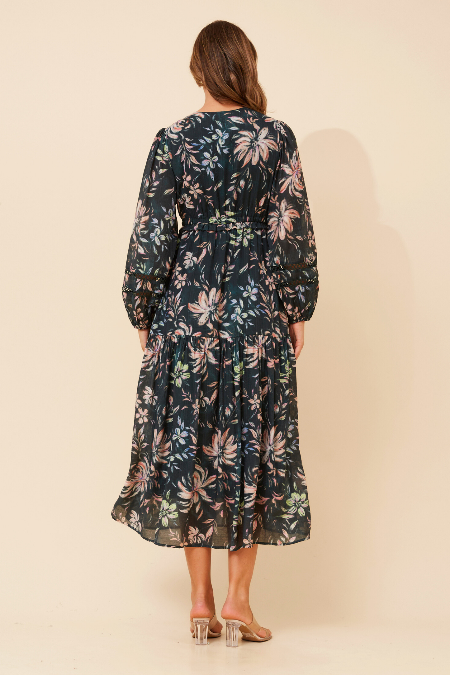 Marie Floral Print Dress D735630