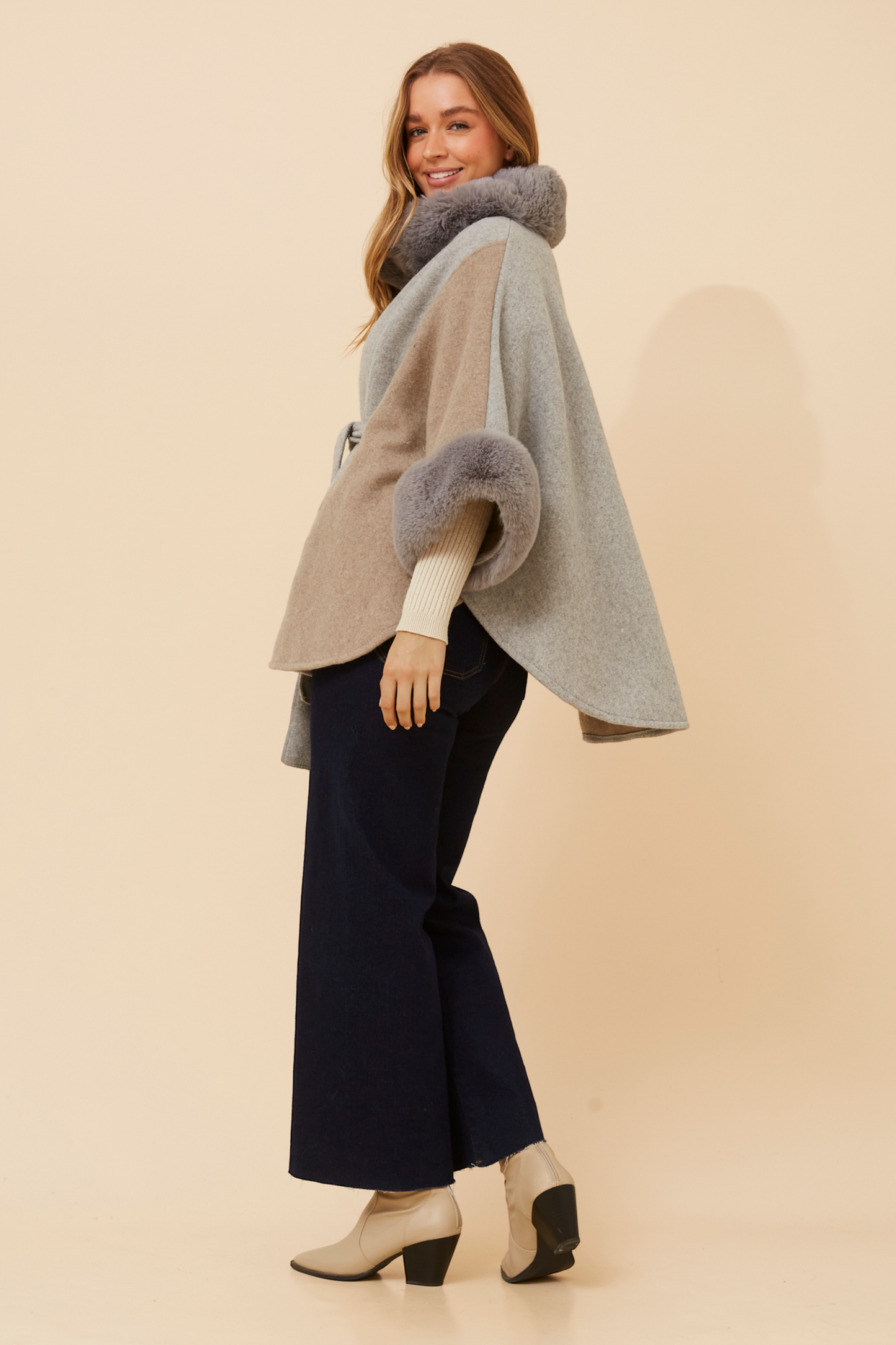 Olia Faux Poncho PC525817