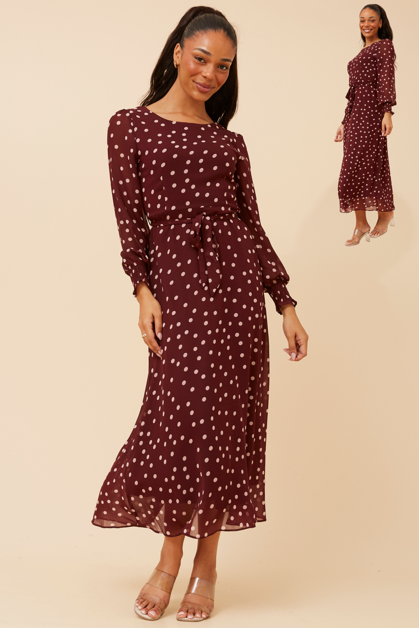 Joy Printed Maxi Dress D736268