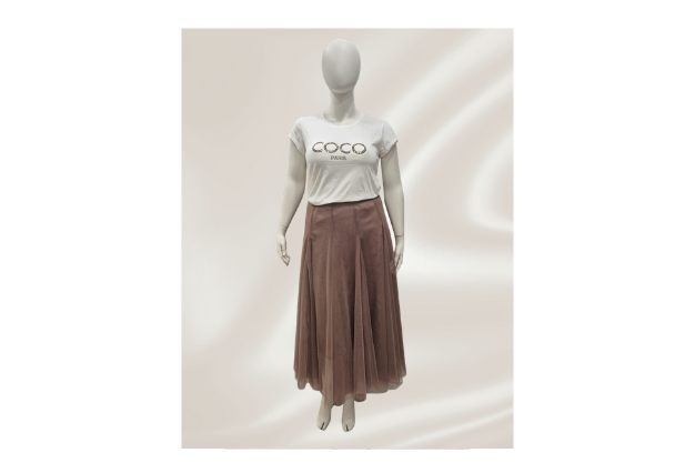 Caroline Skirt YD228  Blush