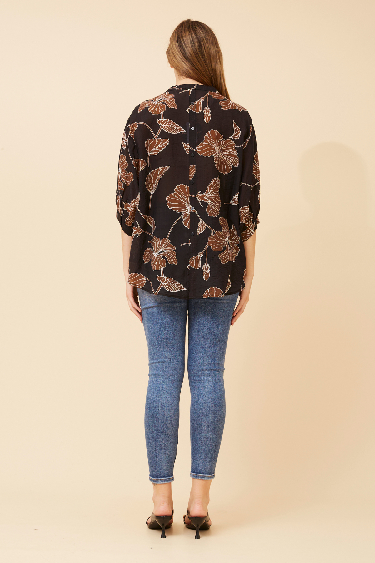 Rosa Floral Print Shirt- T526405