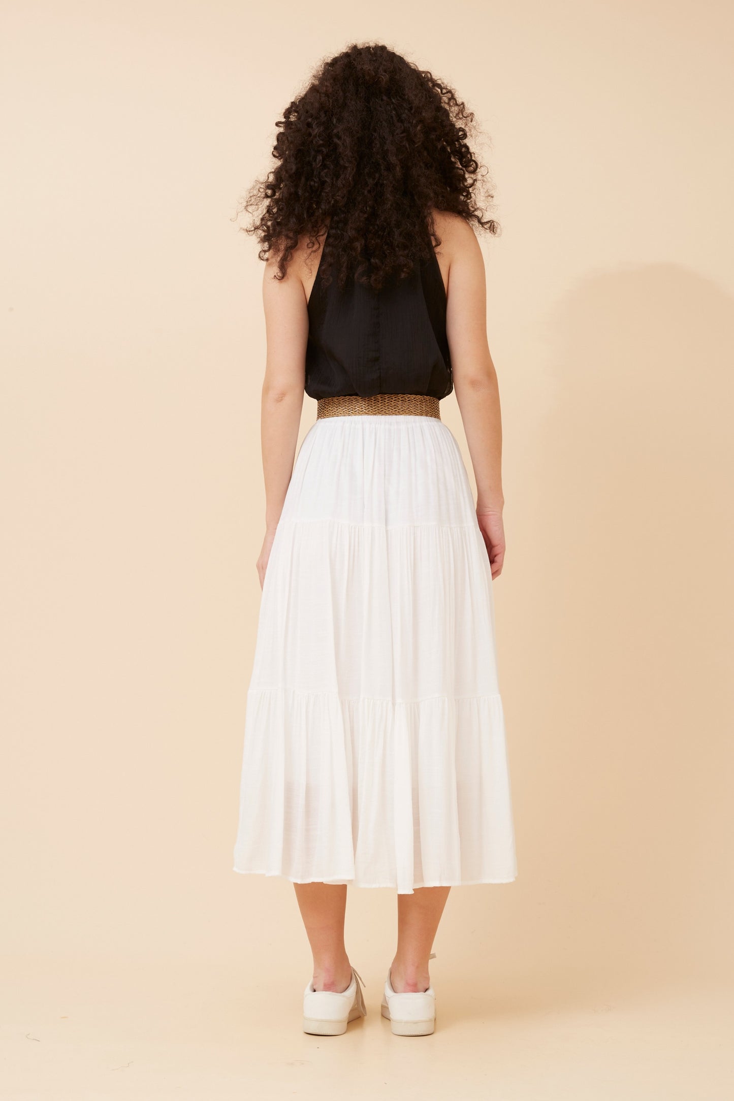 Bohemian Skirt S734558 White