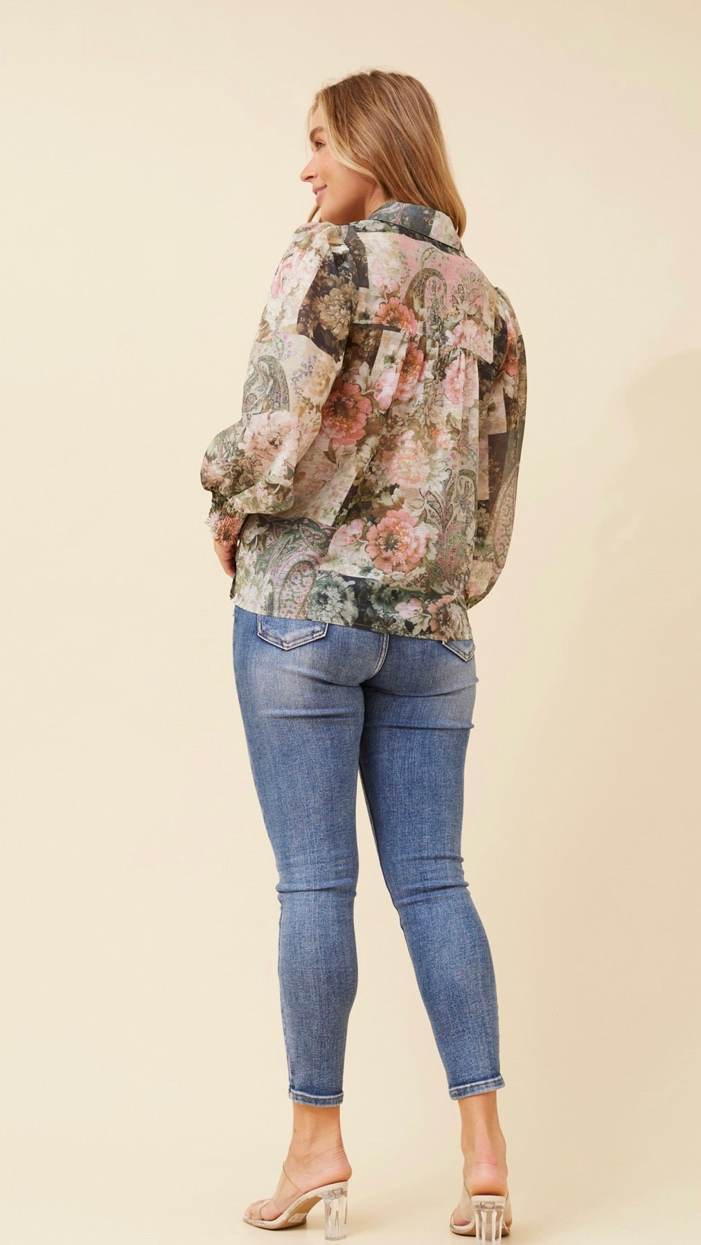 Niara Floral Print Blouse